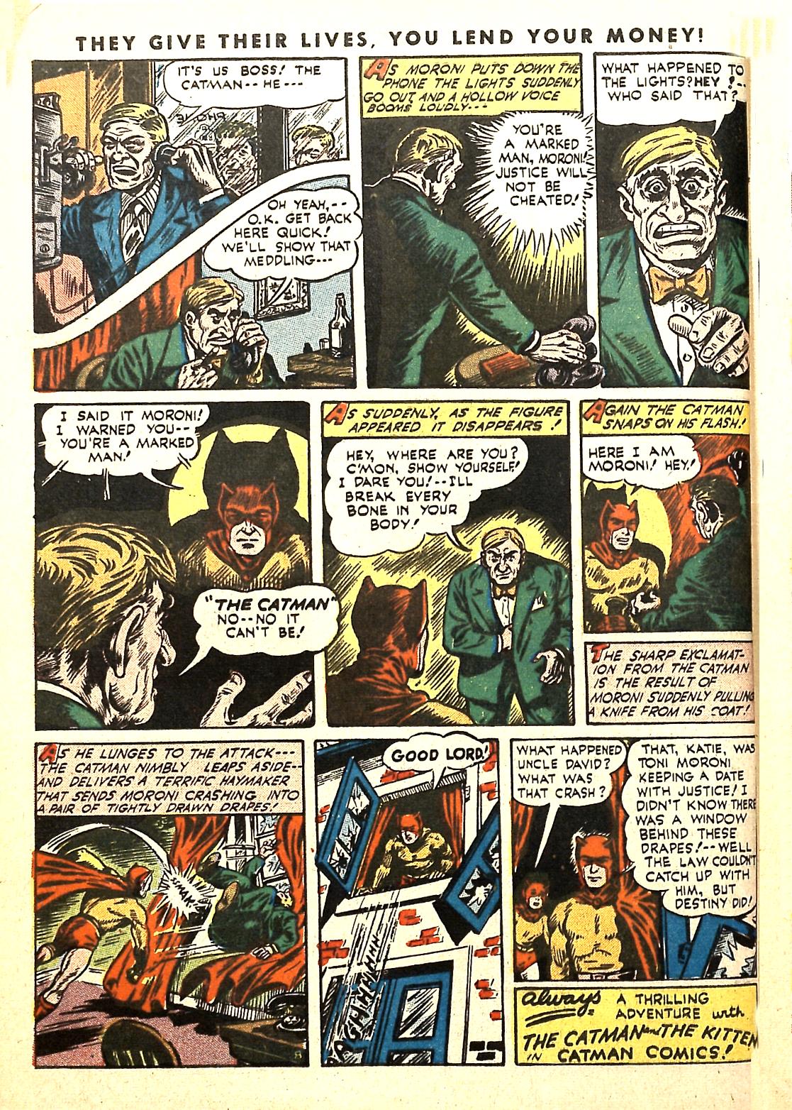 Read online Cat-Man Comics comic -  Issue #25 - 10