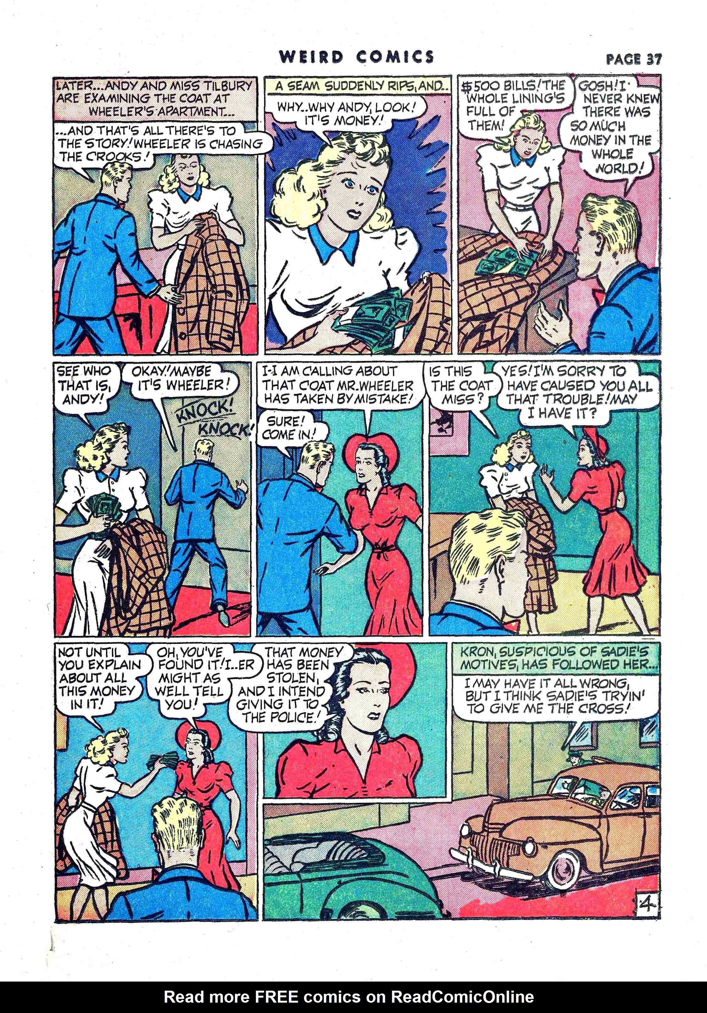 Read online Weird Comics comic -  Issue #18 - 39
