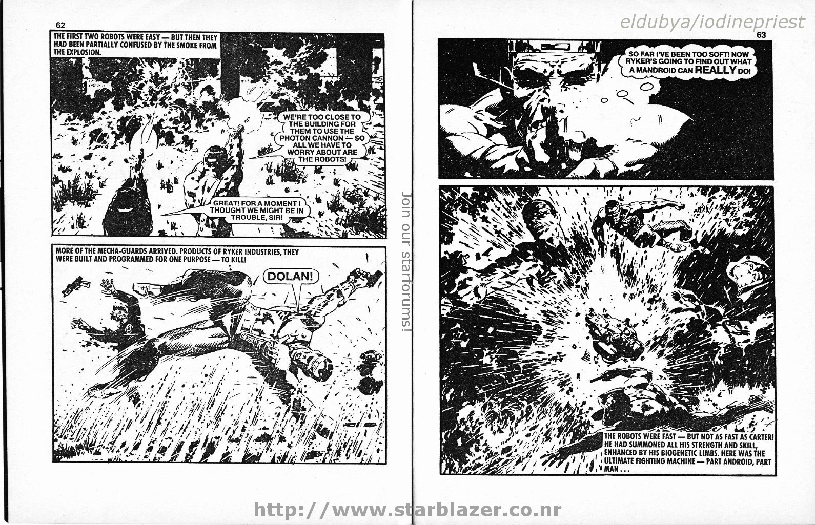 Read online Starblazer comic -  Issue #191 - 33