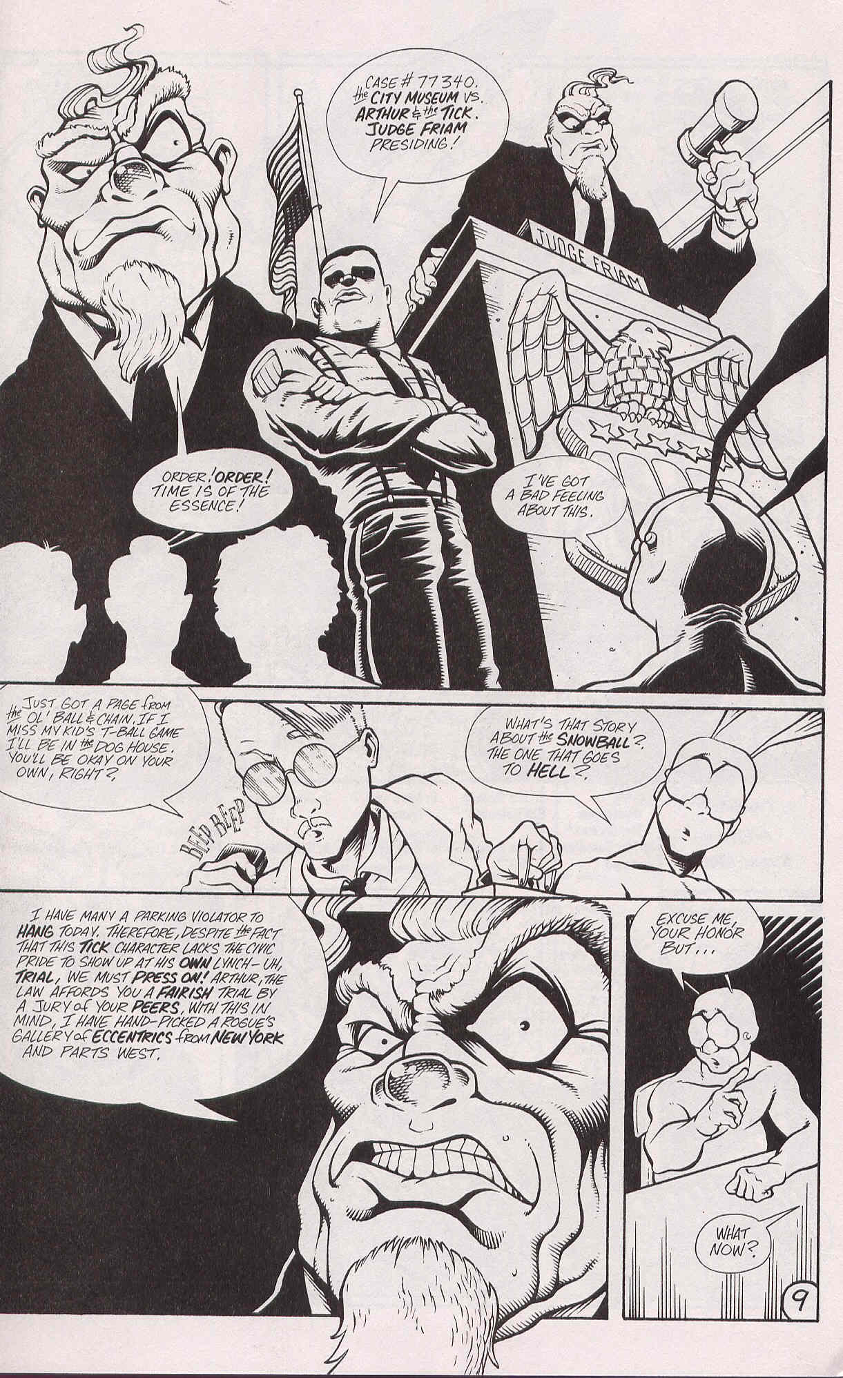 Read online The Tick: Big Blue Destiny comic -  Issue #4 - 10