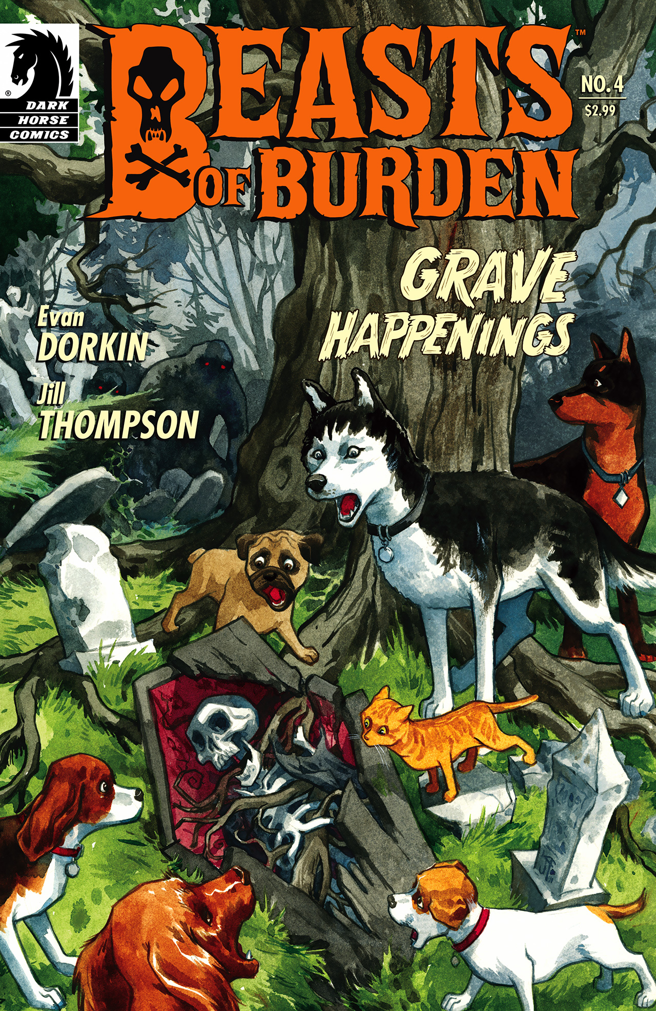 Read online Beasts of Burden comic -  Issue #4 - 1