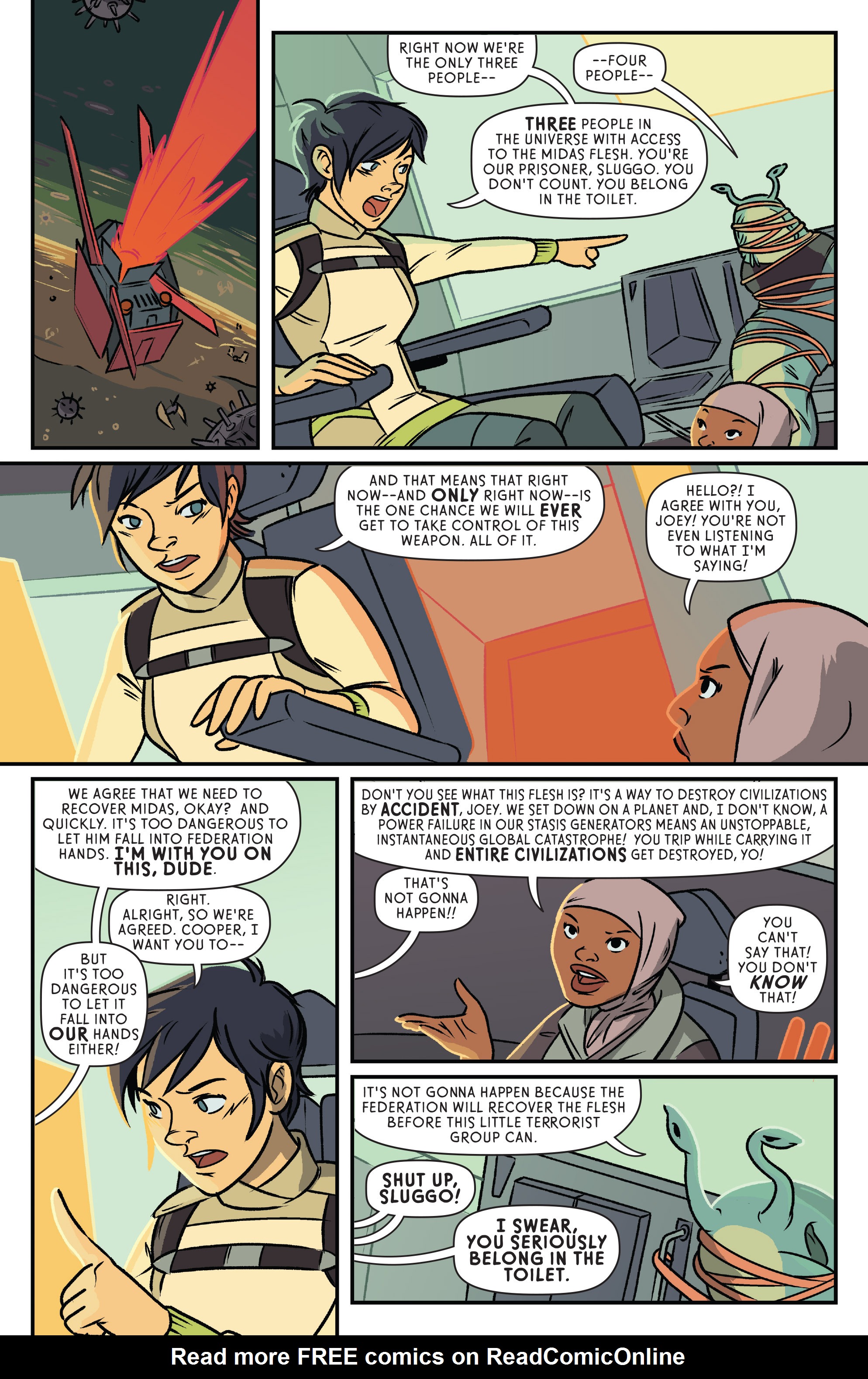 Read online The Midas Flesh comic -  Issue #5 - 4