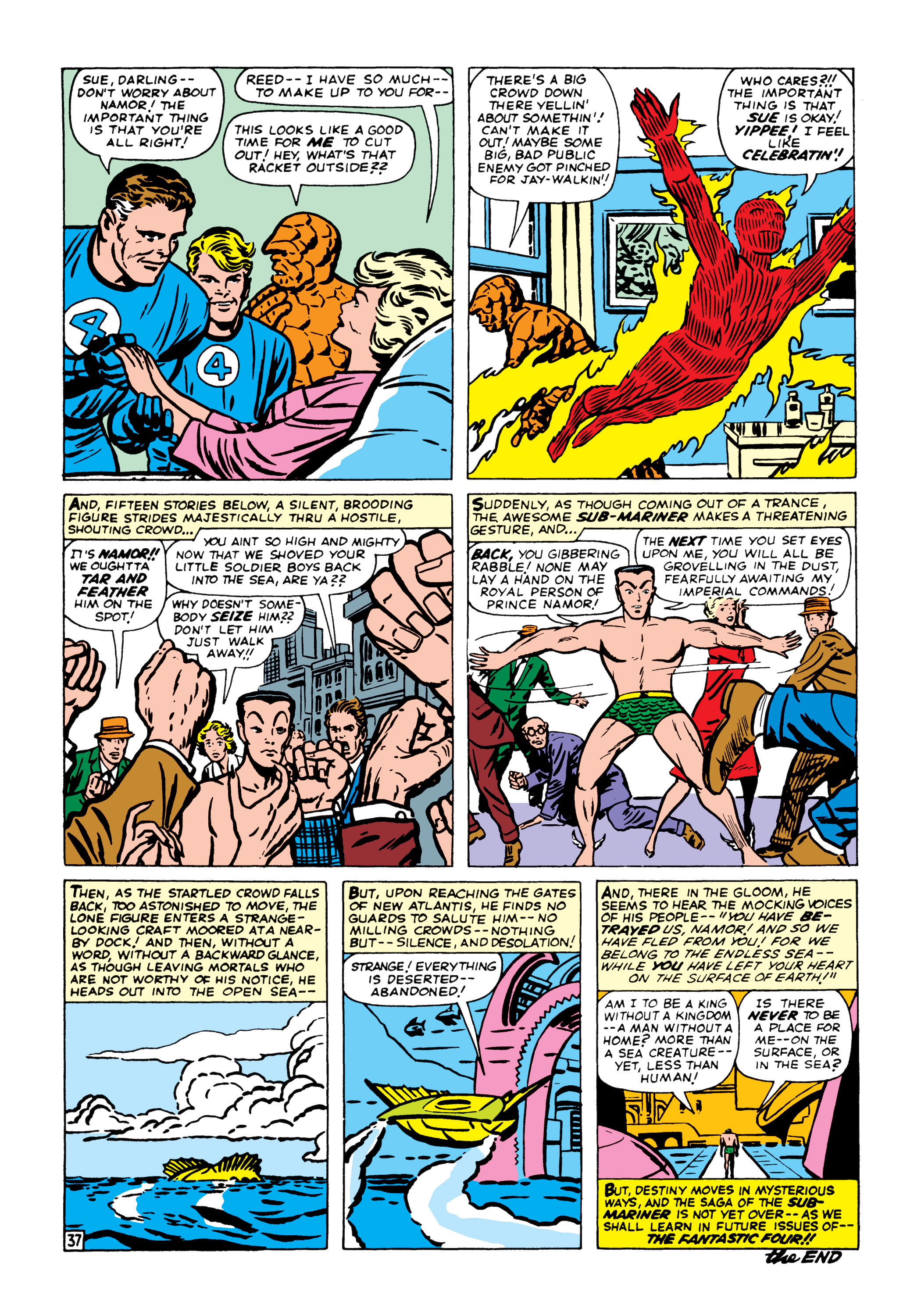 Read online Marvel Masterworks: The Fantastic Four comic -  Issue # TPB 2 (Part 3) - 28