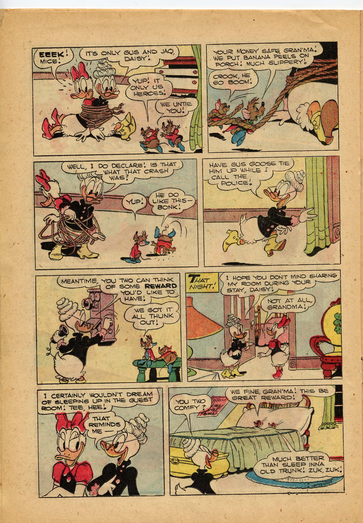 Read online Walt Disney's Comics and Stories comic -  Issue #132 - 28