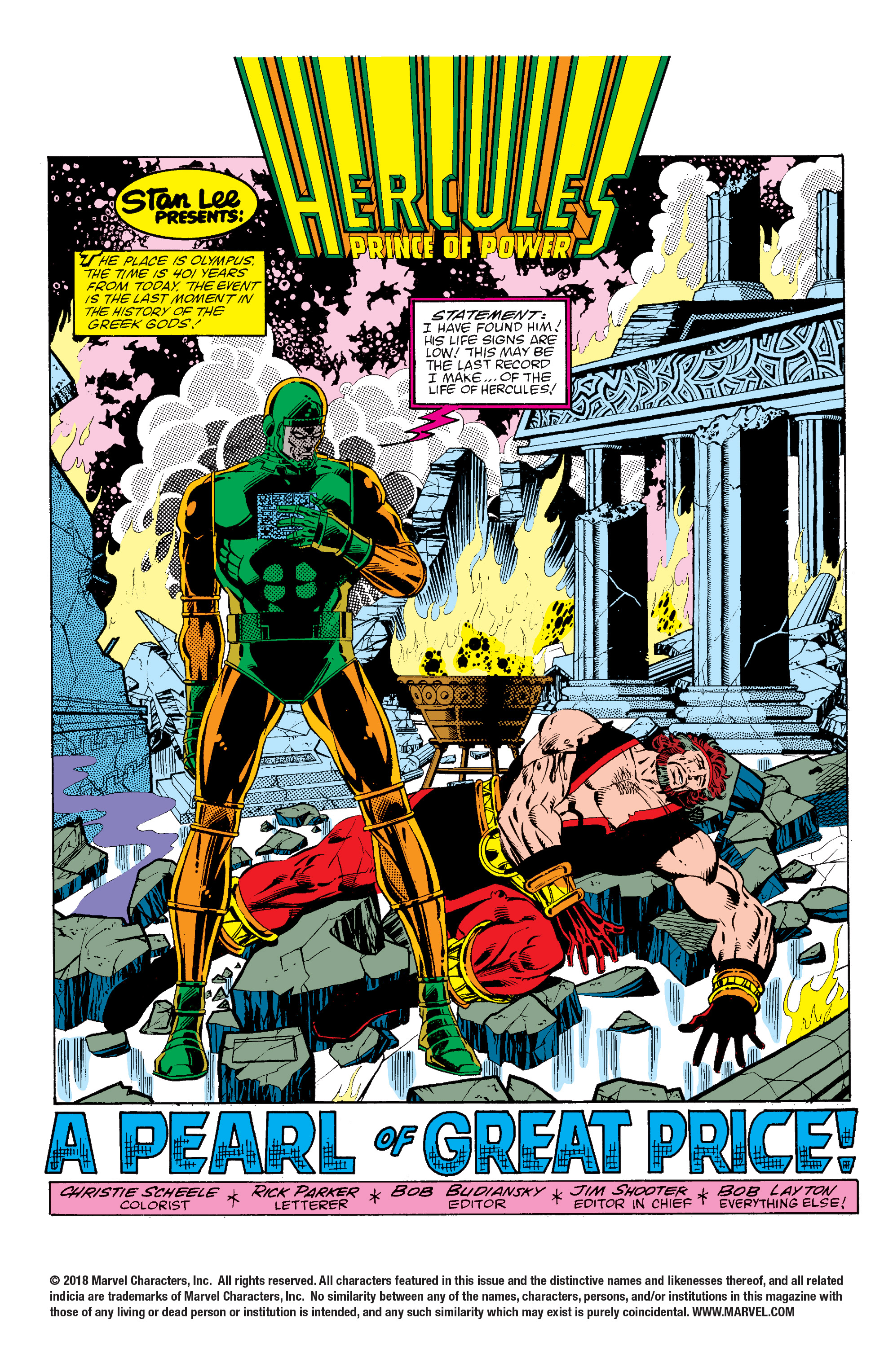 Read online Hercules (1984) comic -  Issue #4 - 2