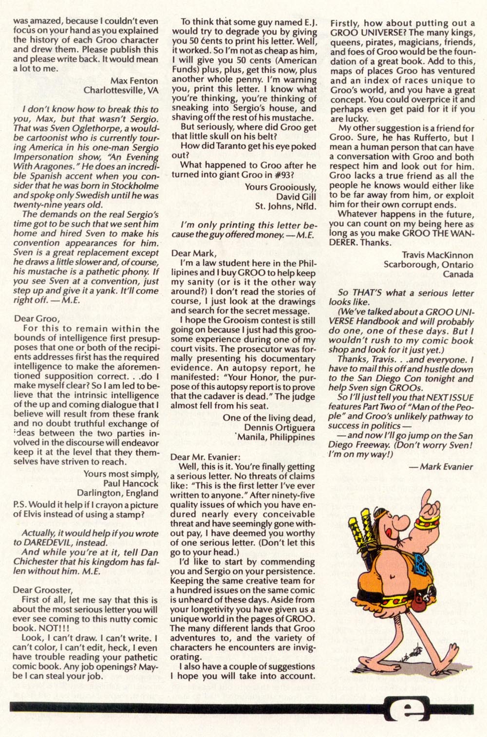 Read online Sergio Aragonés Groo the Wanderer comic -  Issue #106 - 31