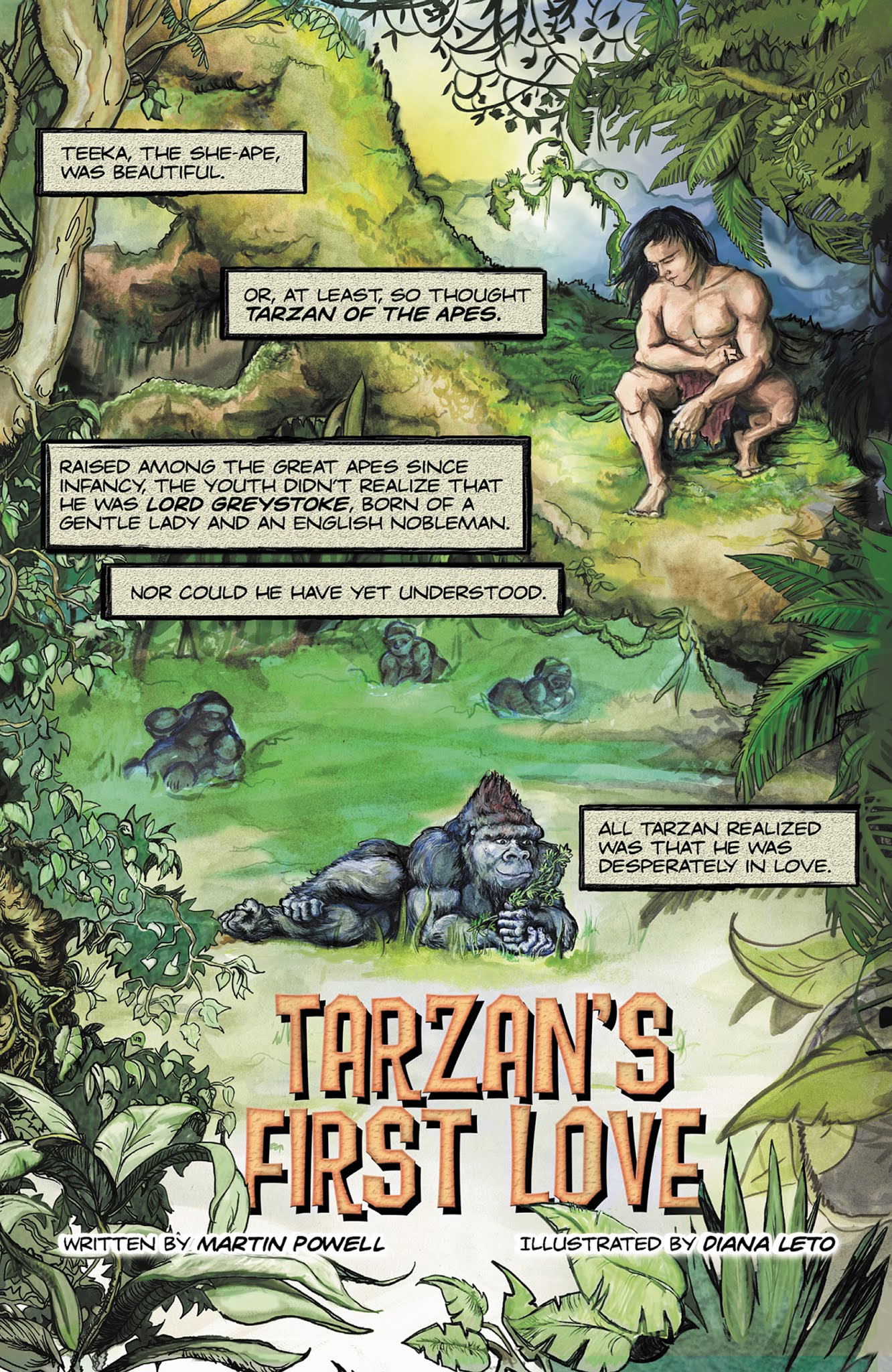 Read online Edgar Rice Burroughs' Jungle Tales of Tarzan comic -  Issue # TPB (Part 1) - 8