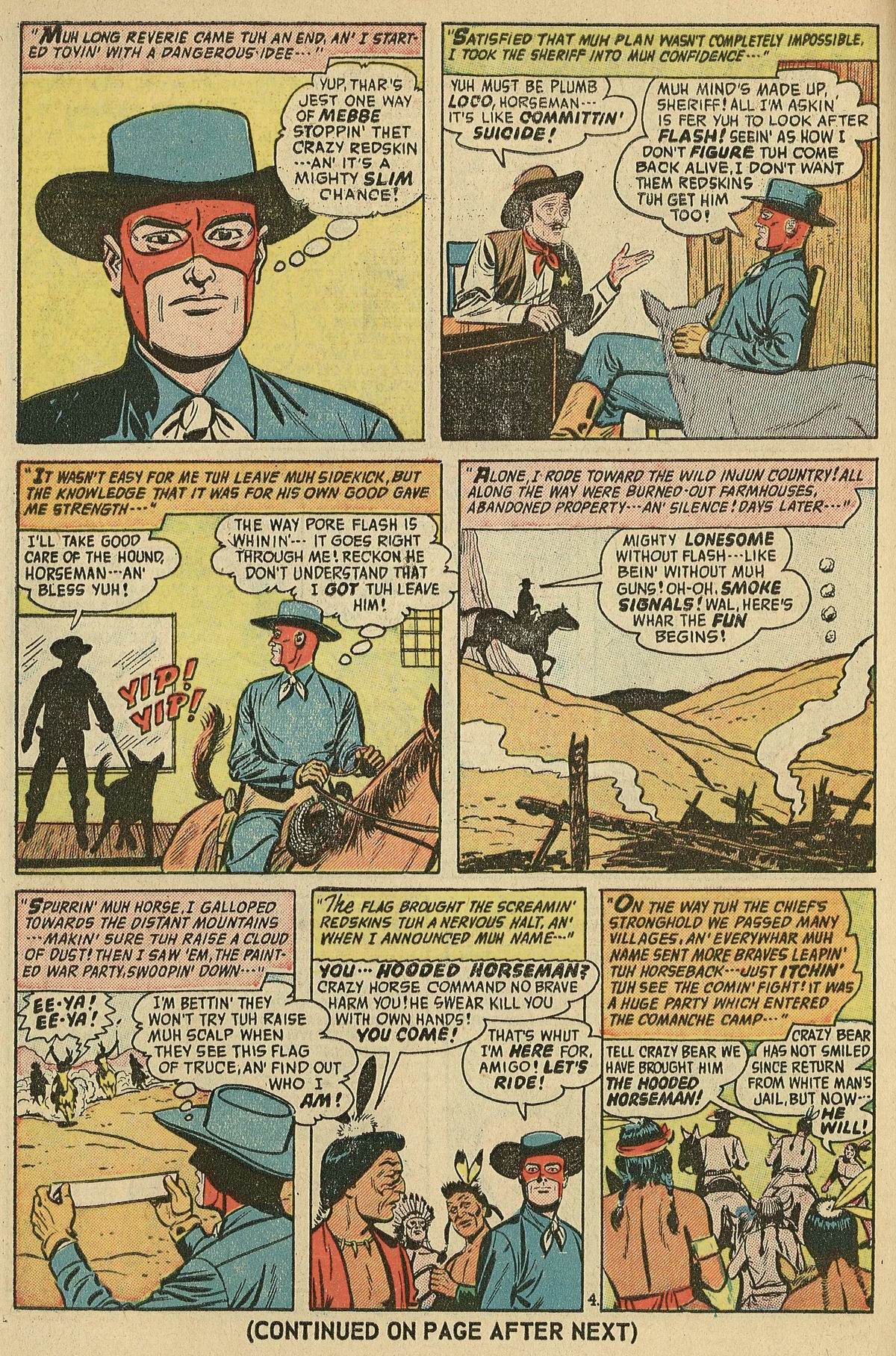 Read online Hooded Horseman comic -  Issue #30 - 6