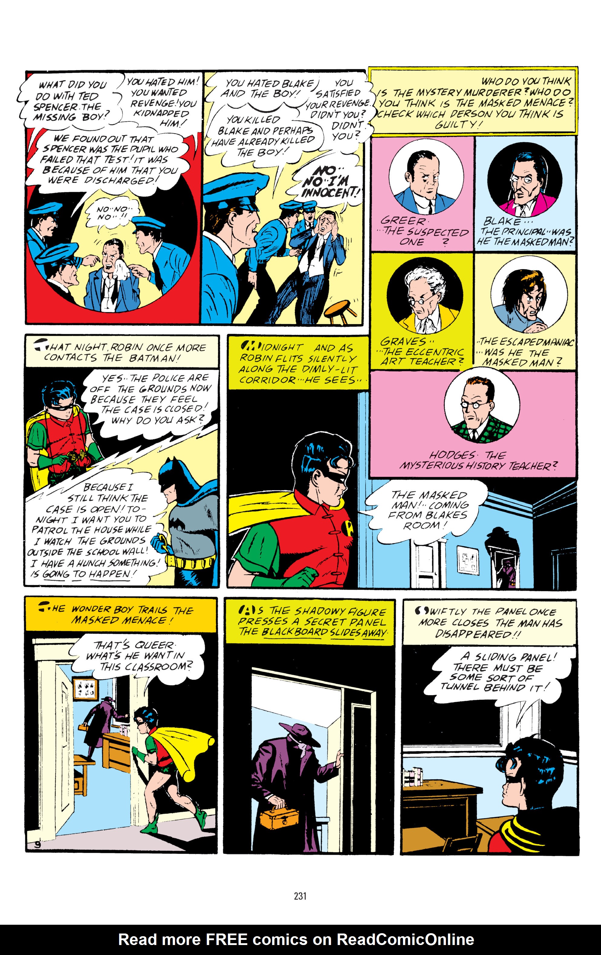 Read online Batman: The Golden Age Omnibus comic -  Issue # TPB 1 - 231