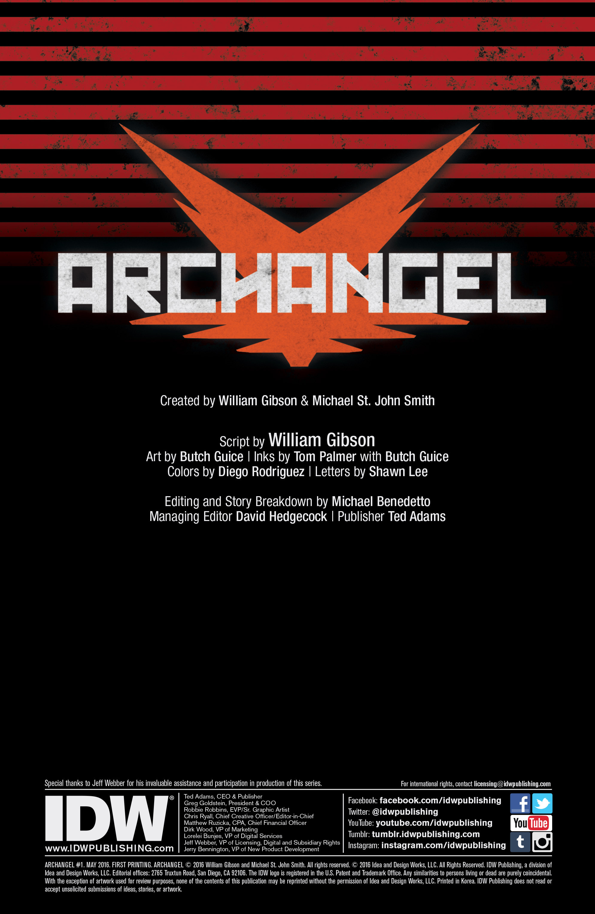 Read online Archangel (2016) comic -  Issue #1 - 2