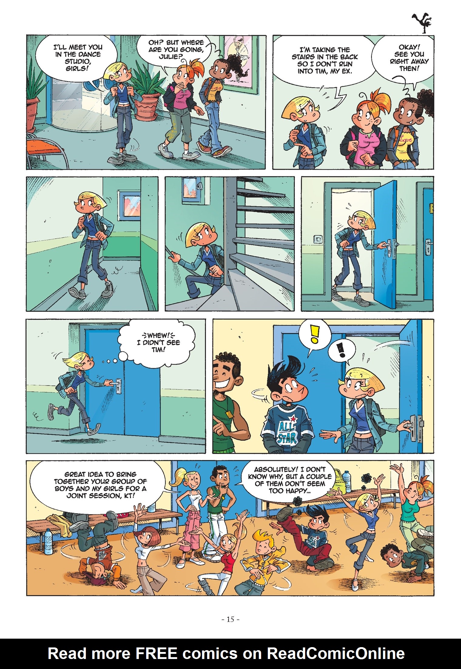 Read online Dance Class comic -  Issue #7 - 17