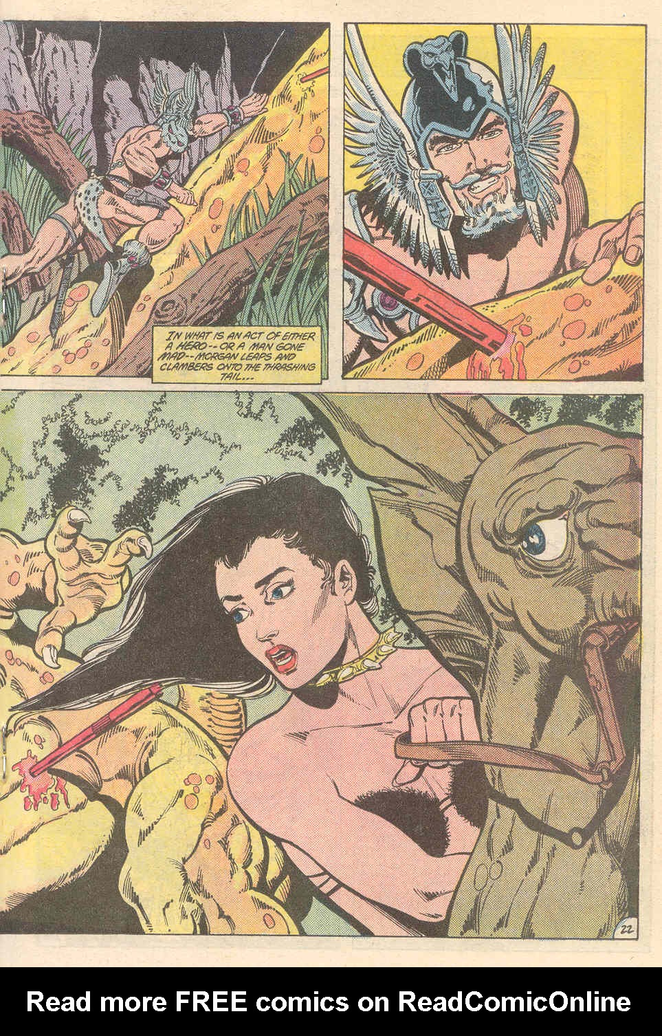 Read online Warlord (1976) comic -  Issue # _Annual 3 - 23