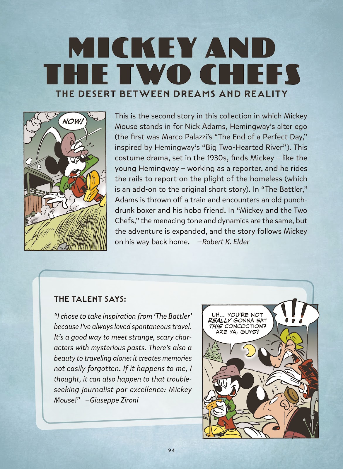 Walt Disney's Mickey and Donald: For Whom the Doorbell Tolls and Other Tales Inspired by Hemingway issue TPB (Part 1) - Page 95