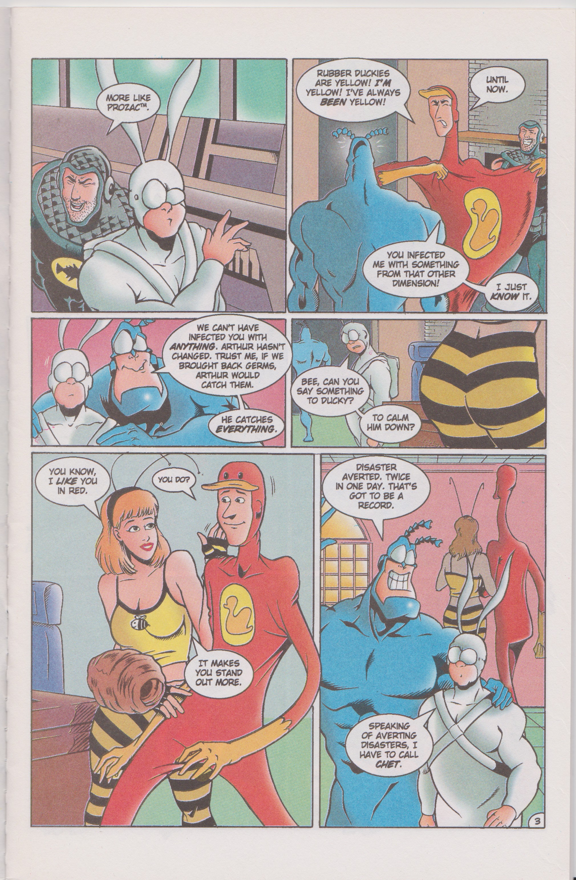 Read online The Tick Color comic -  Issue #2 - 5
