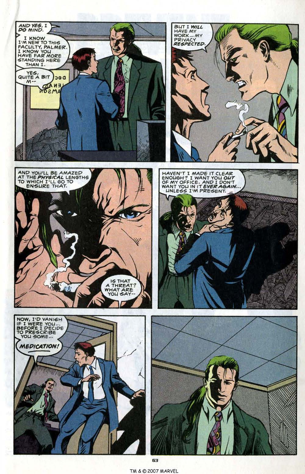 Read online The Incredible Hulk Annual comic -  Issue #18 - 65