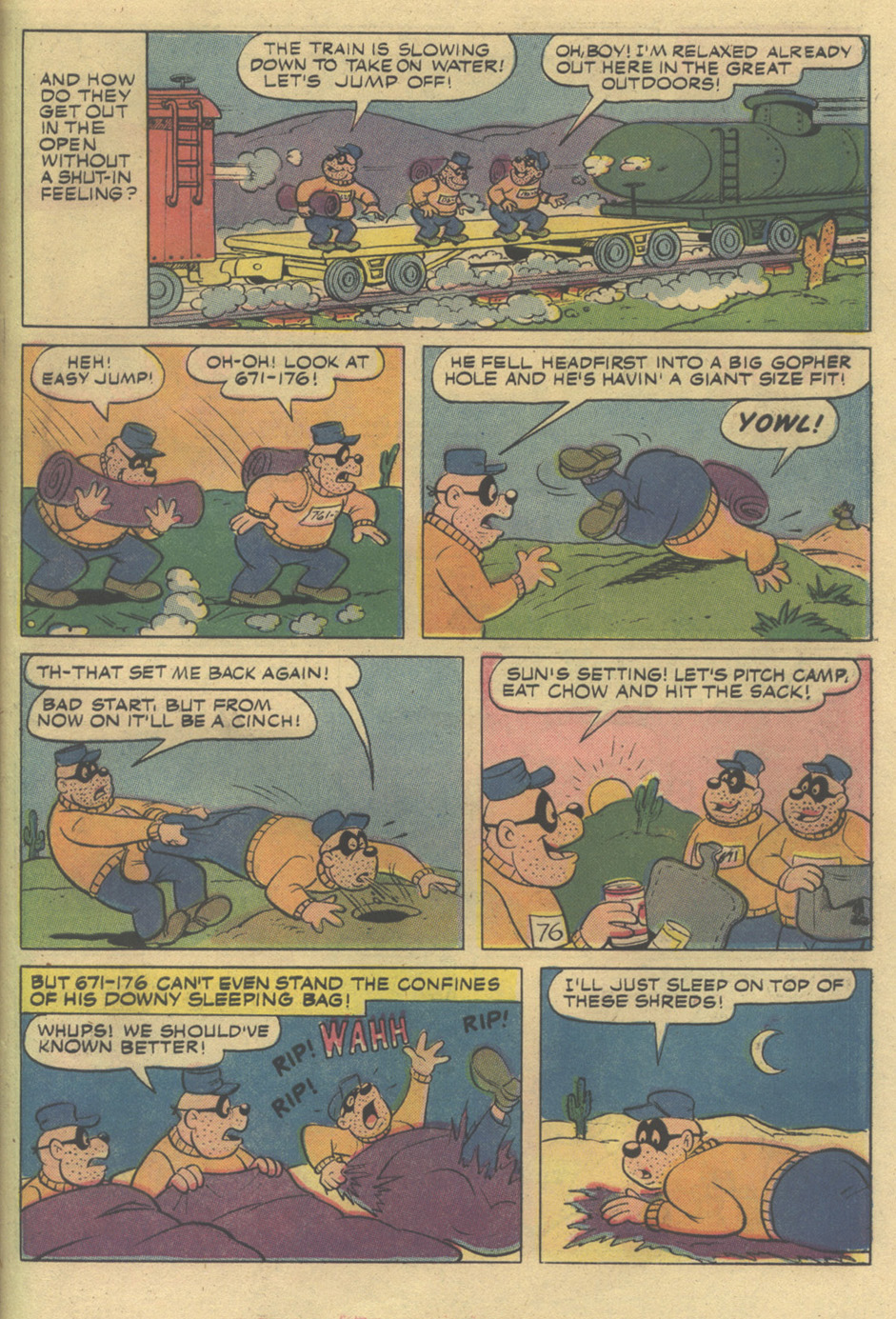 Read online Walt Disney THE BEAGLE BOYS comic -  Issue #29 - 31