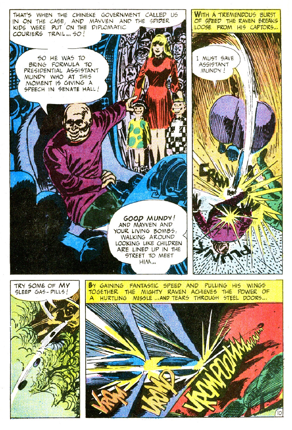 Read online T.H.U.N.D.E.R. Agents (1965) comic -  Issue #9 - 64