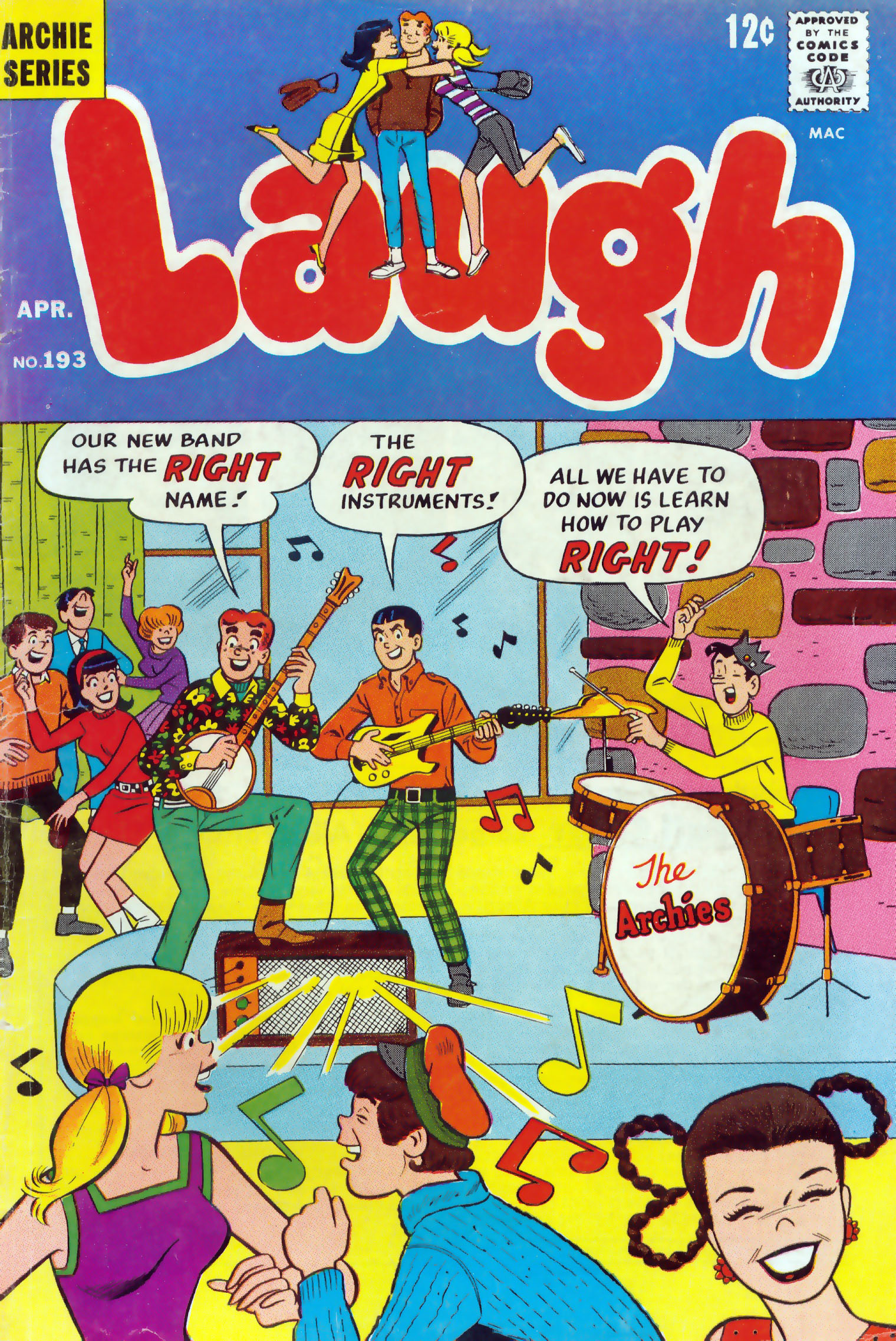 Read online Laugh (Comics) comic -  Issue #193 - 1