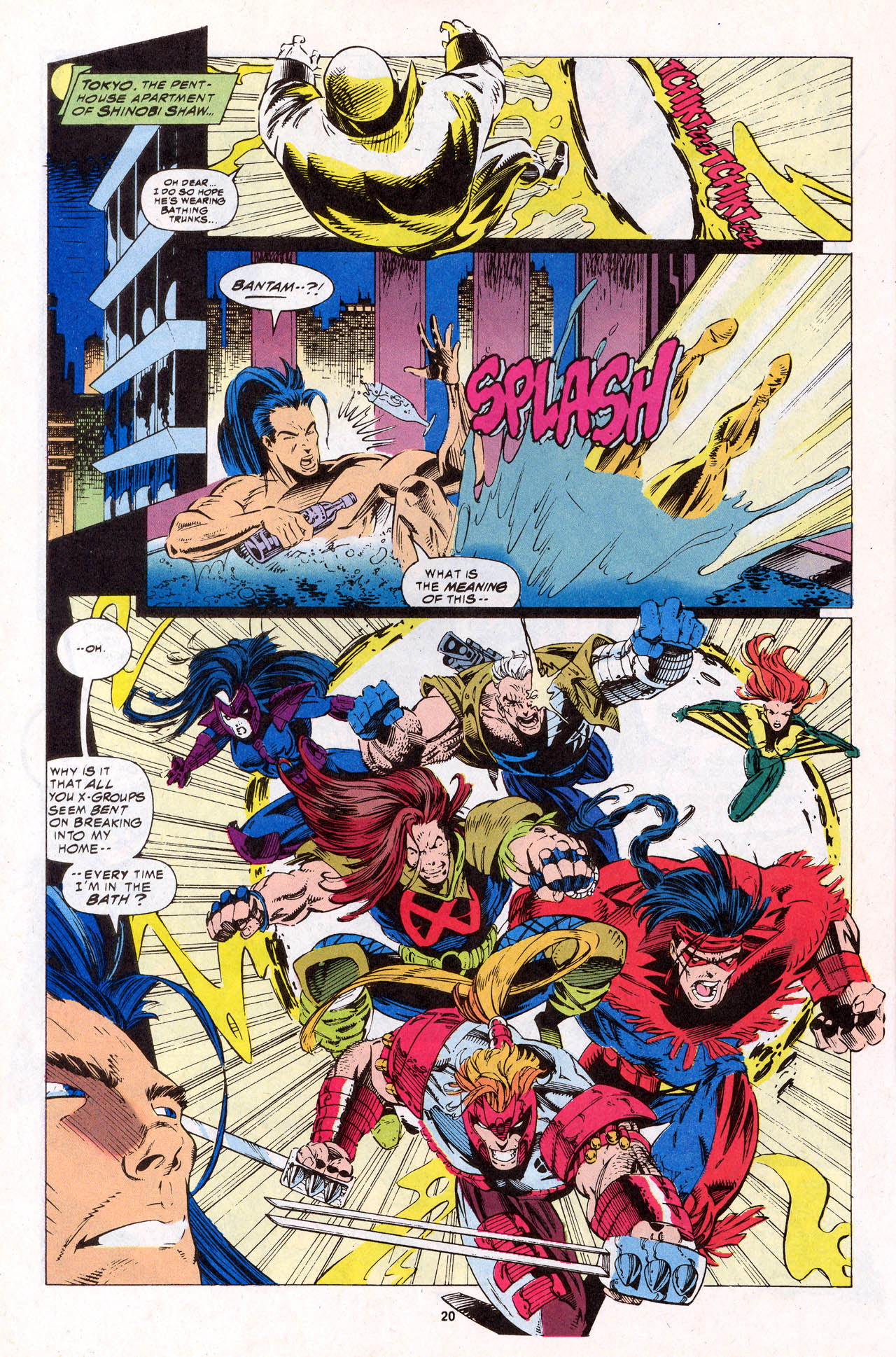 Read online X-Force (1991) comic -  Issue #33 - 20
