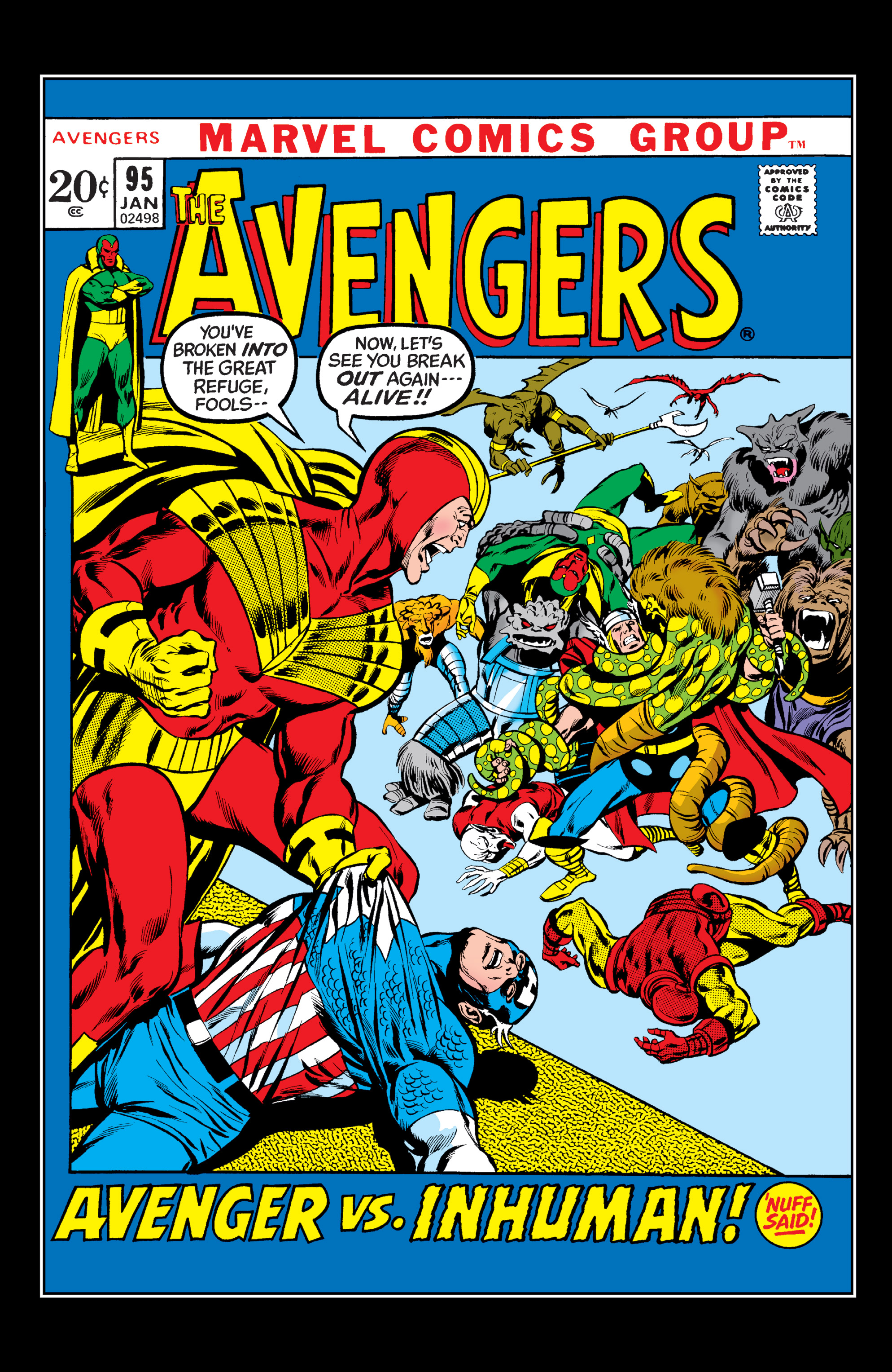 Read online Marvel Masterworks: The Inhumans comic -  Issue # TPB 1 (Part 2) - 95