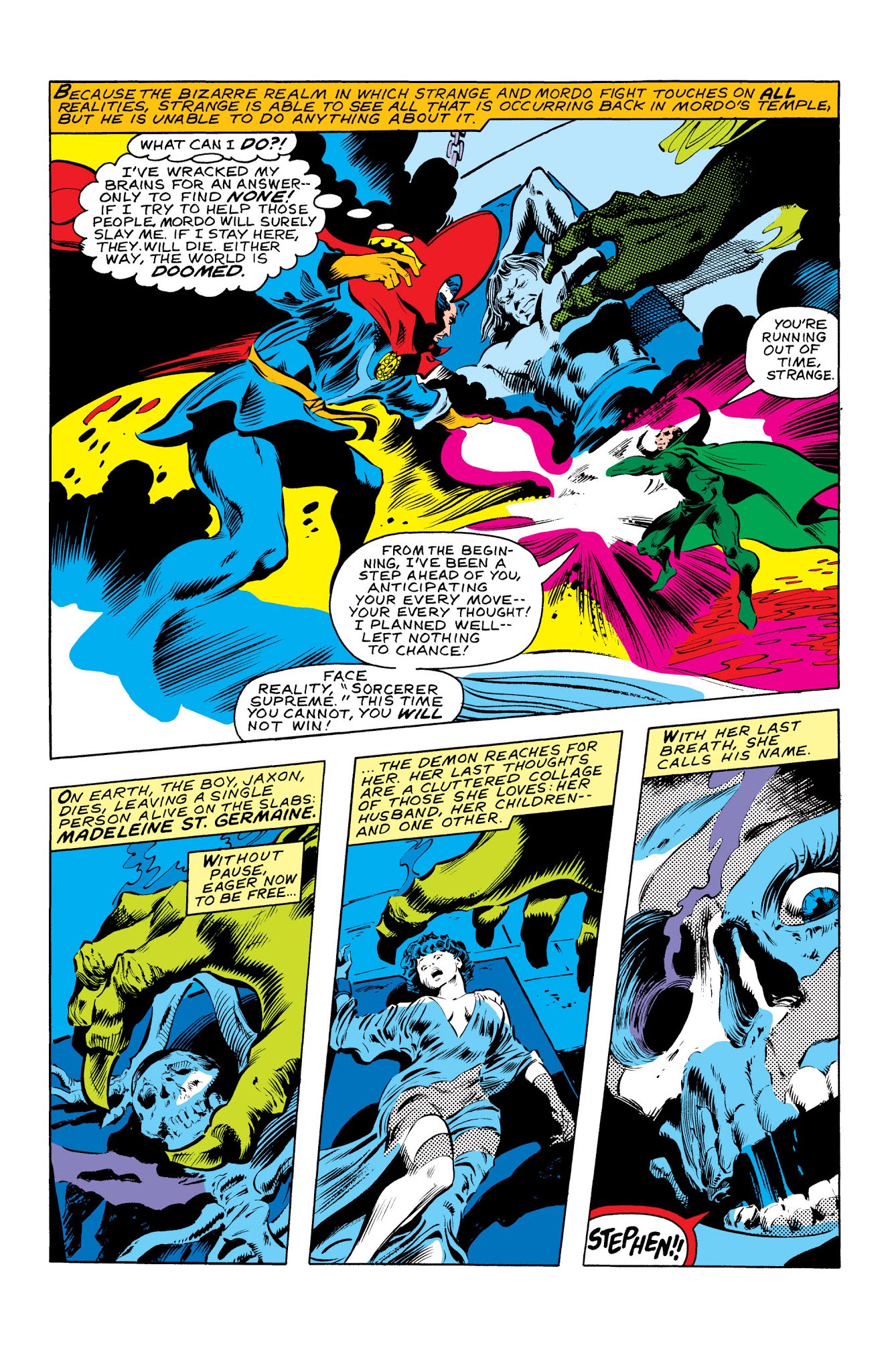 Read online Marvel Masterworks: Doctor Strange comic -  Issue # TPB 8 (Part 1) - 93