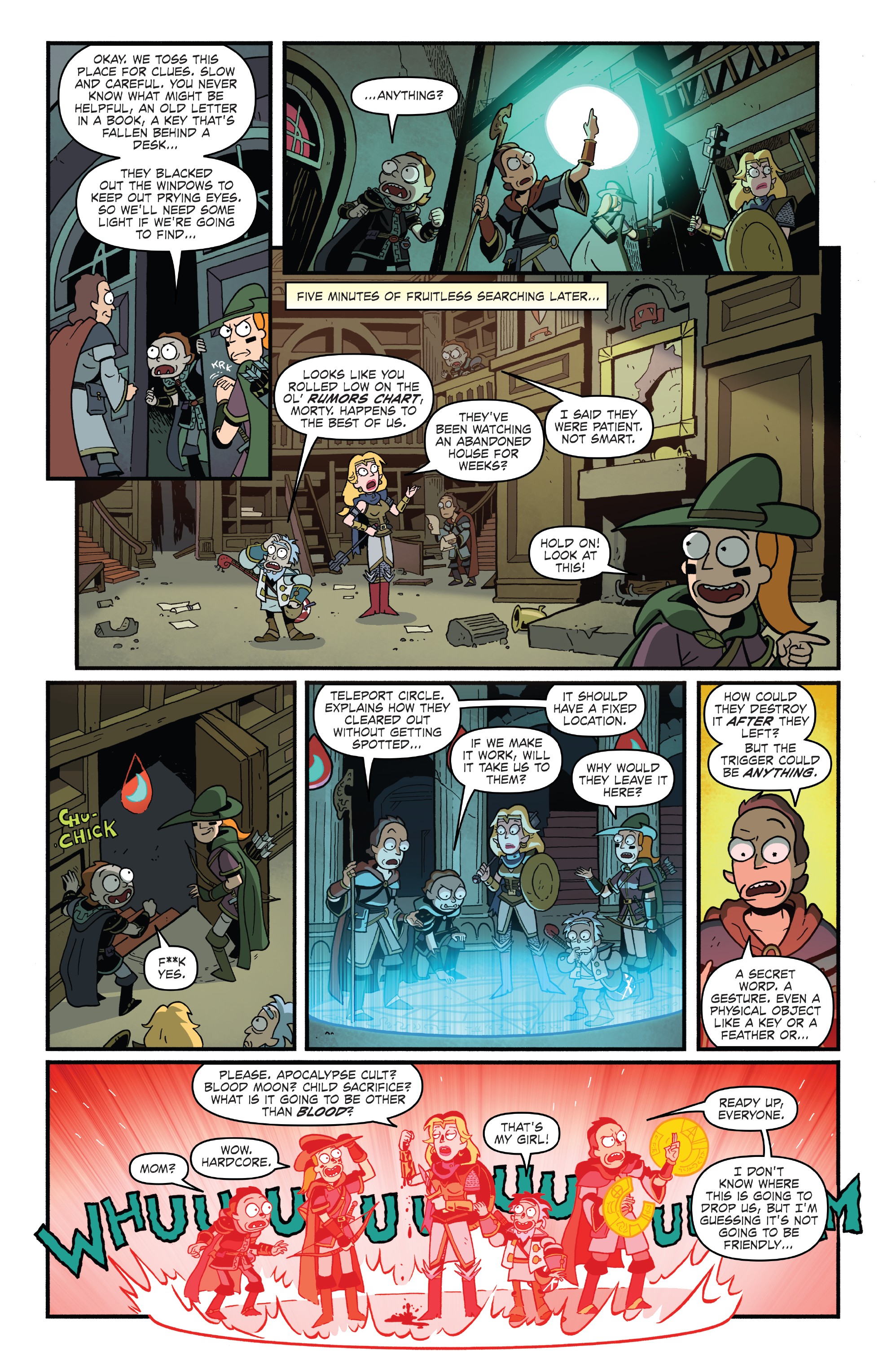 Read online Rick and Morty vs Dungeons & Dragons comic -  Issue #4 - 15