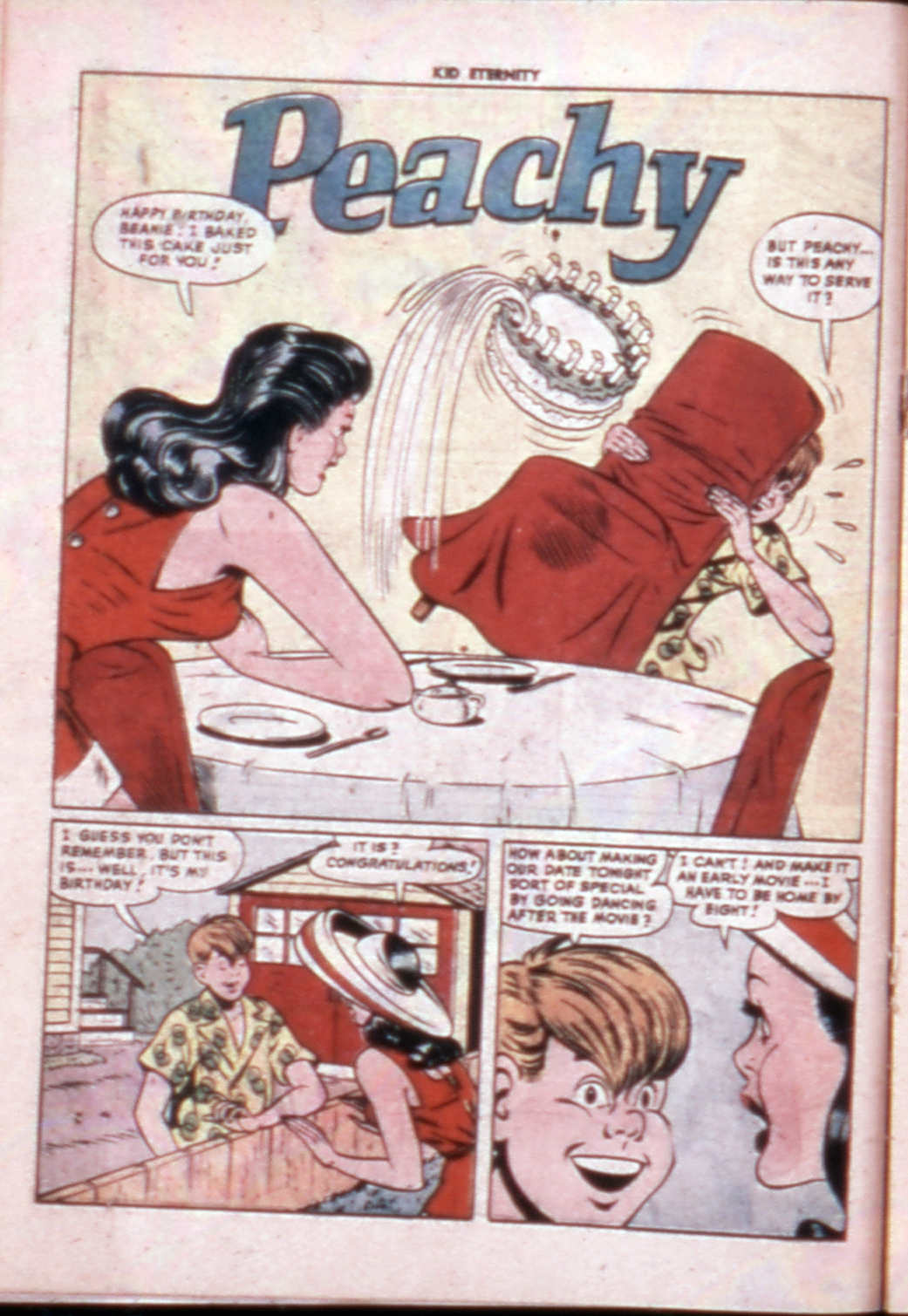 Read online Kid Eternity (1946) comic -  Issue #17 - 16