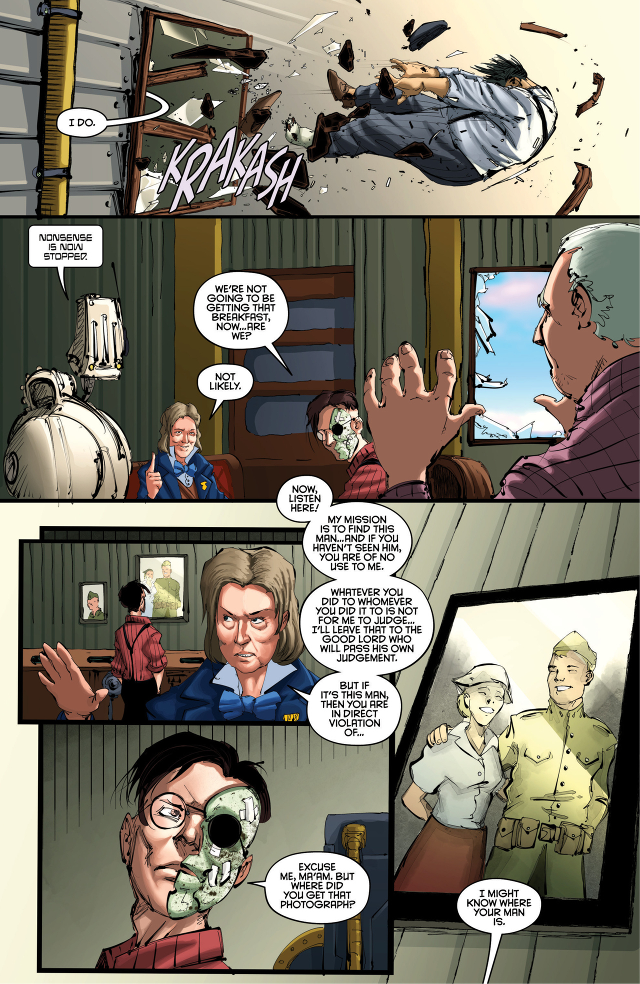 Read online Broken Gargoyles: Sin and Virtue comic -  Issue #2 - 13