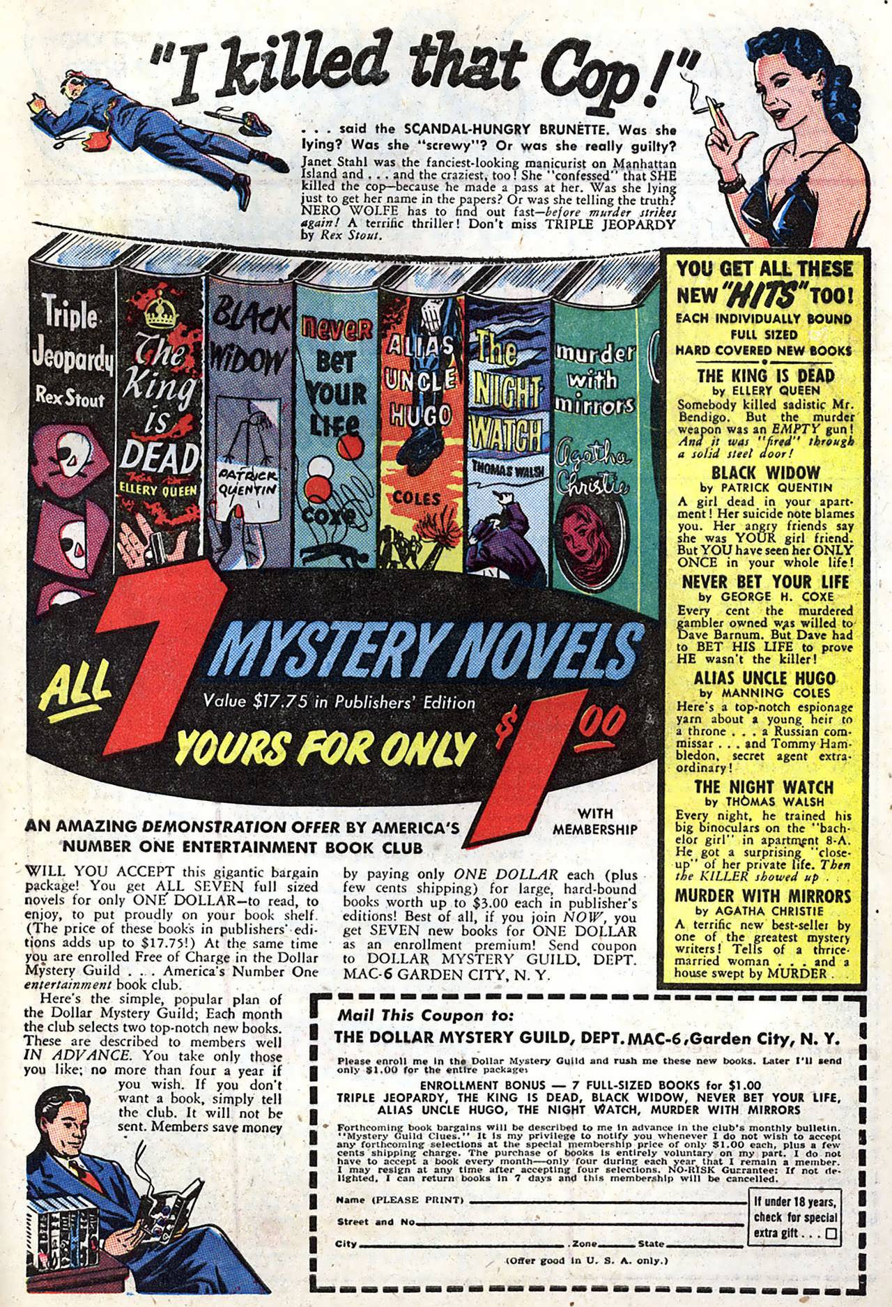 Read online Mystic (1951) comic -  Issue #19 - 33