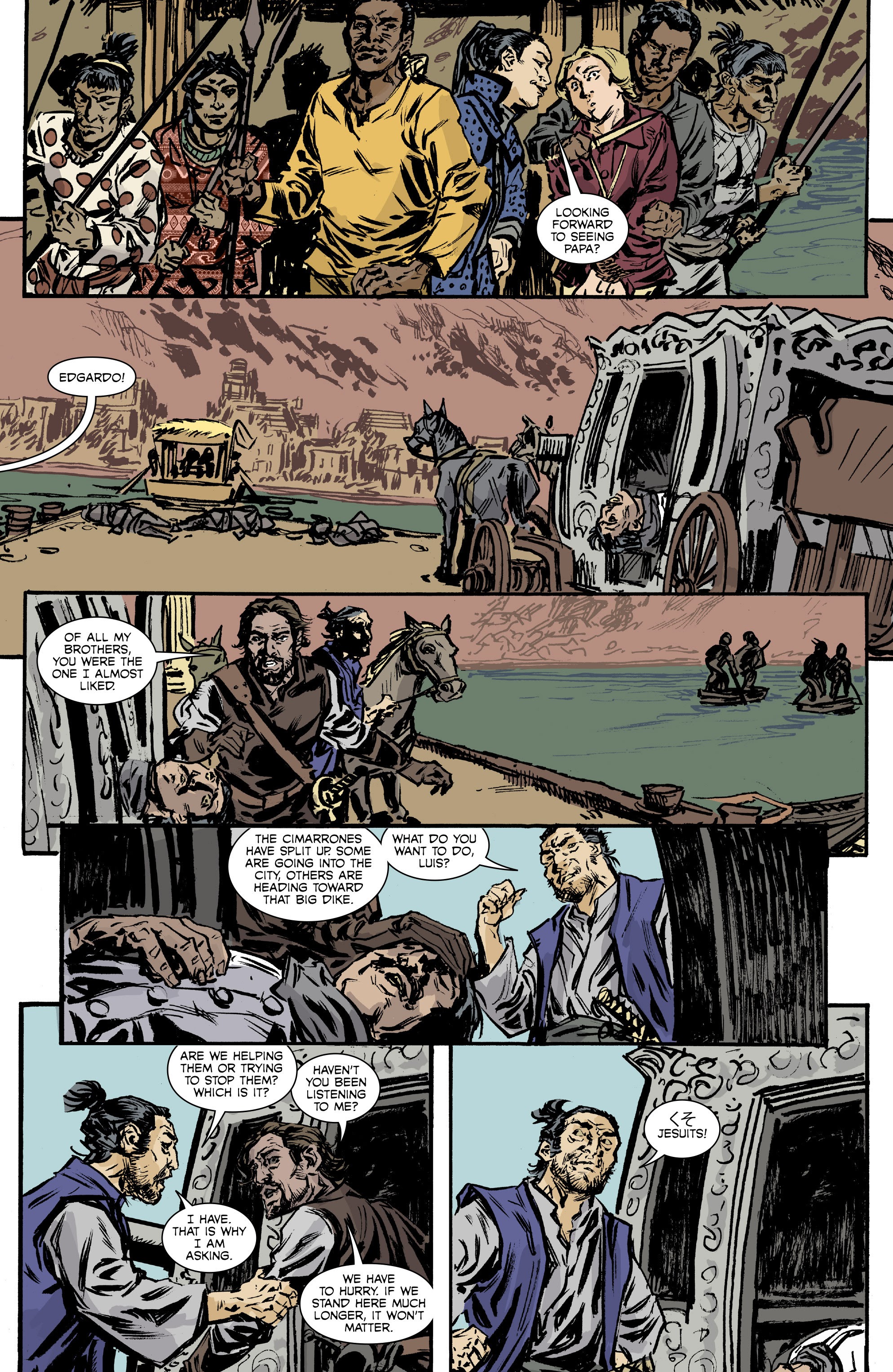 Read online Cimarronin: Fall of the Cross comic -  Issue # TPB - 39