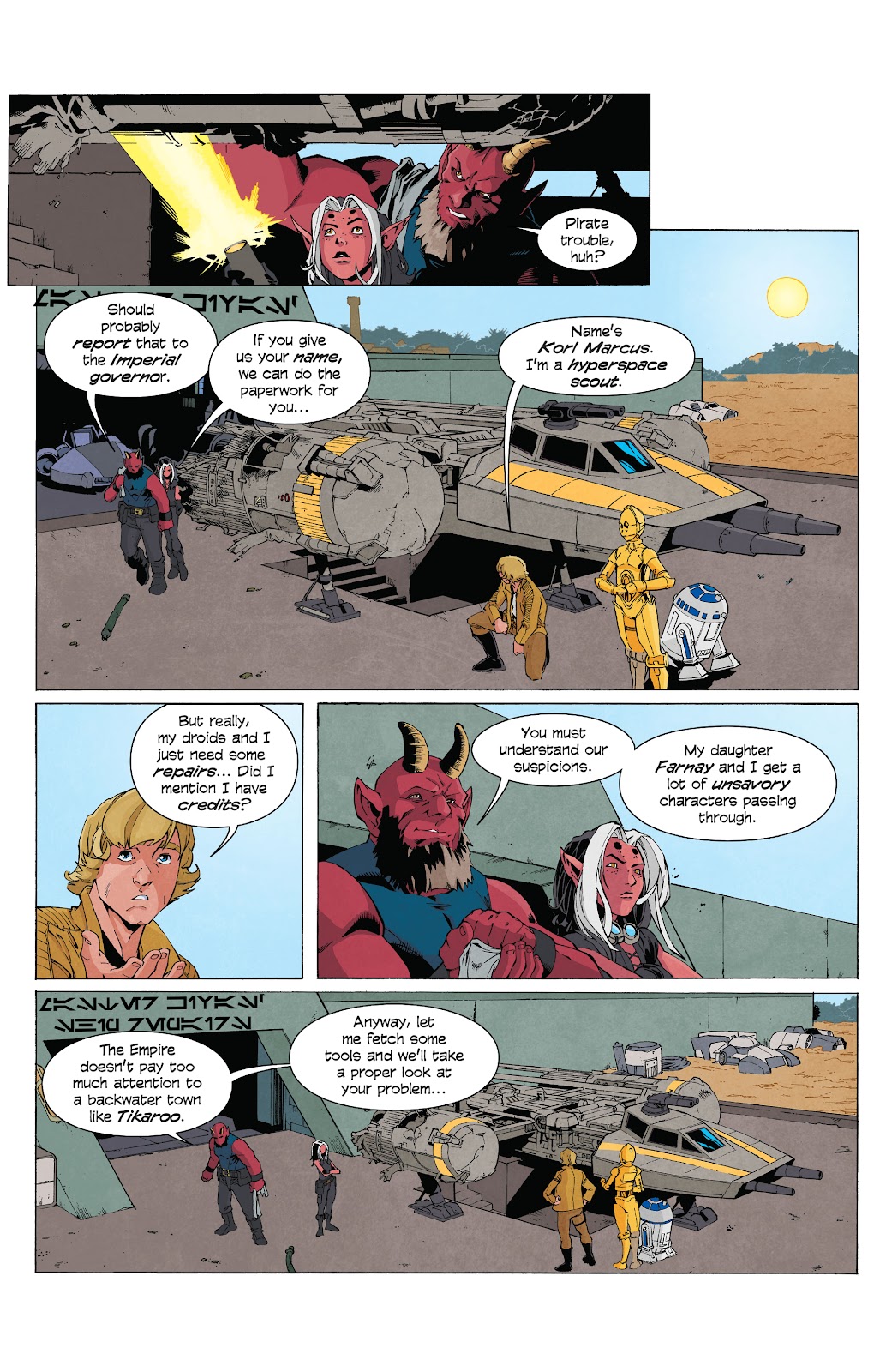 Star Wars Adventures: The Weapon of A Jedi issue 1 - Page 21