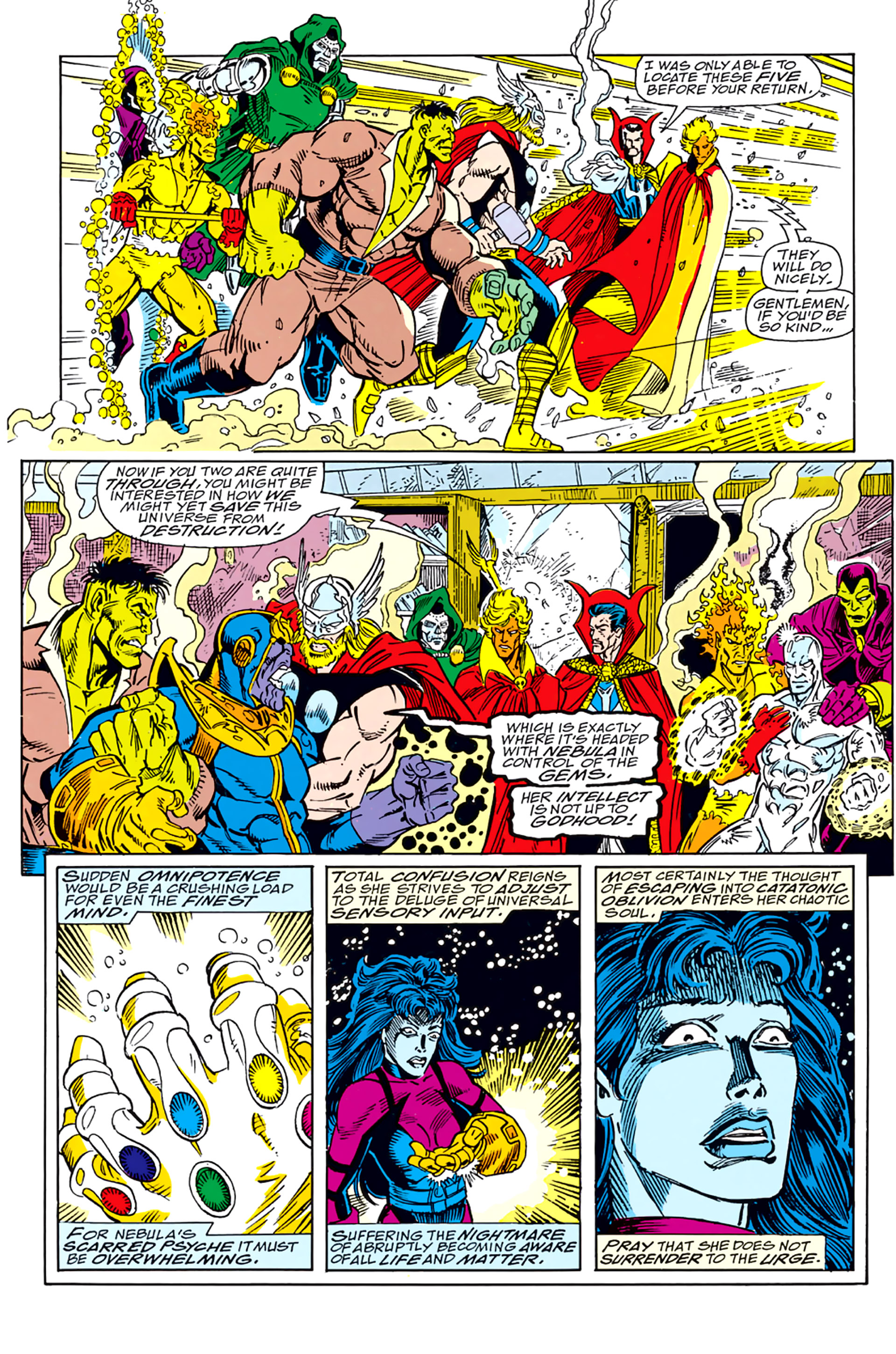 Read online Infinity Gauntlet (1991) comic -  Issue #5 - 32