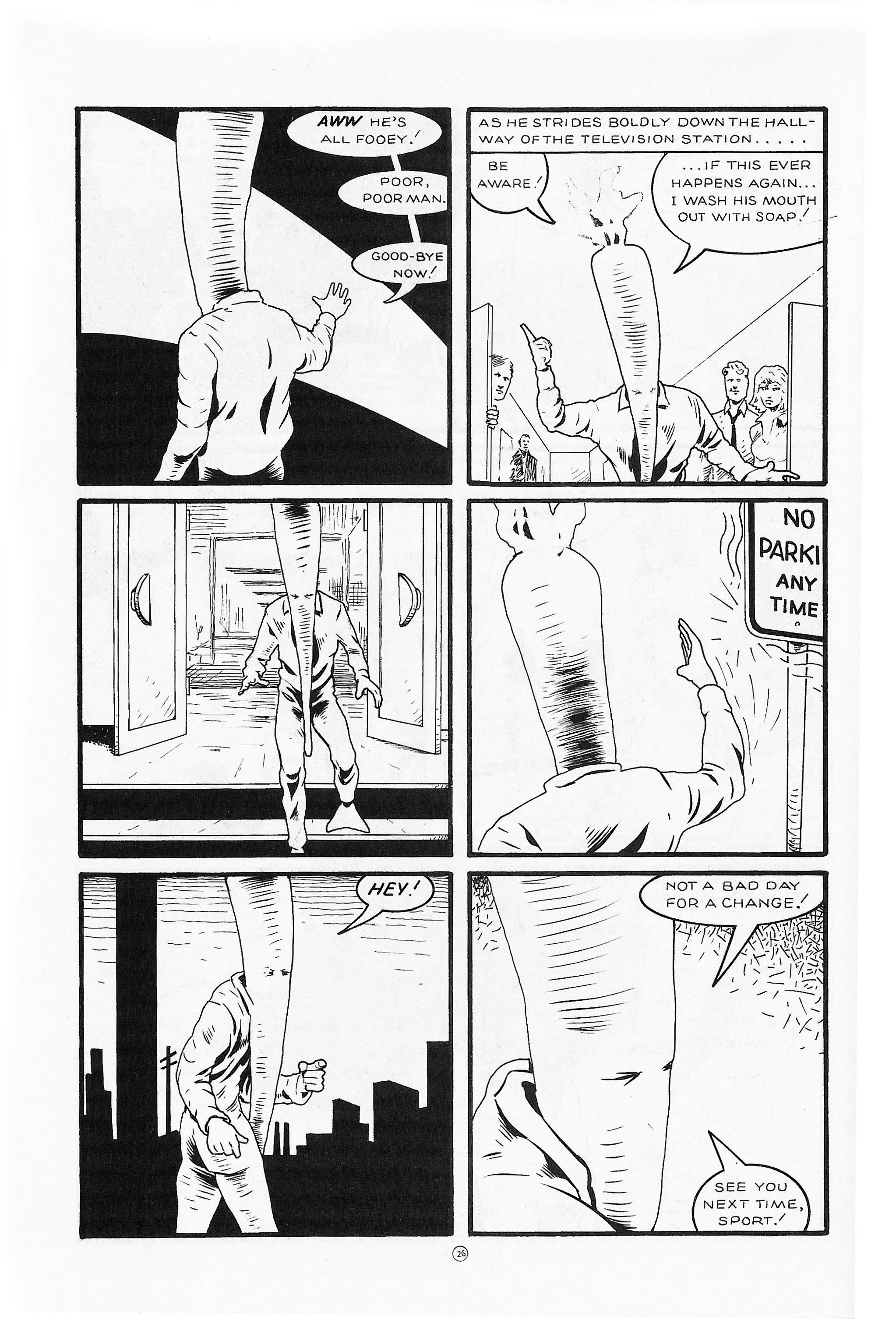 Read online Flaming Carrot Comics (1984) comic -  Issue #9 - 28