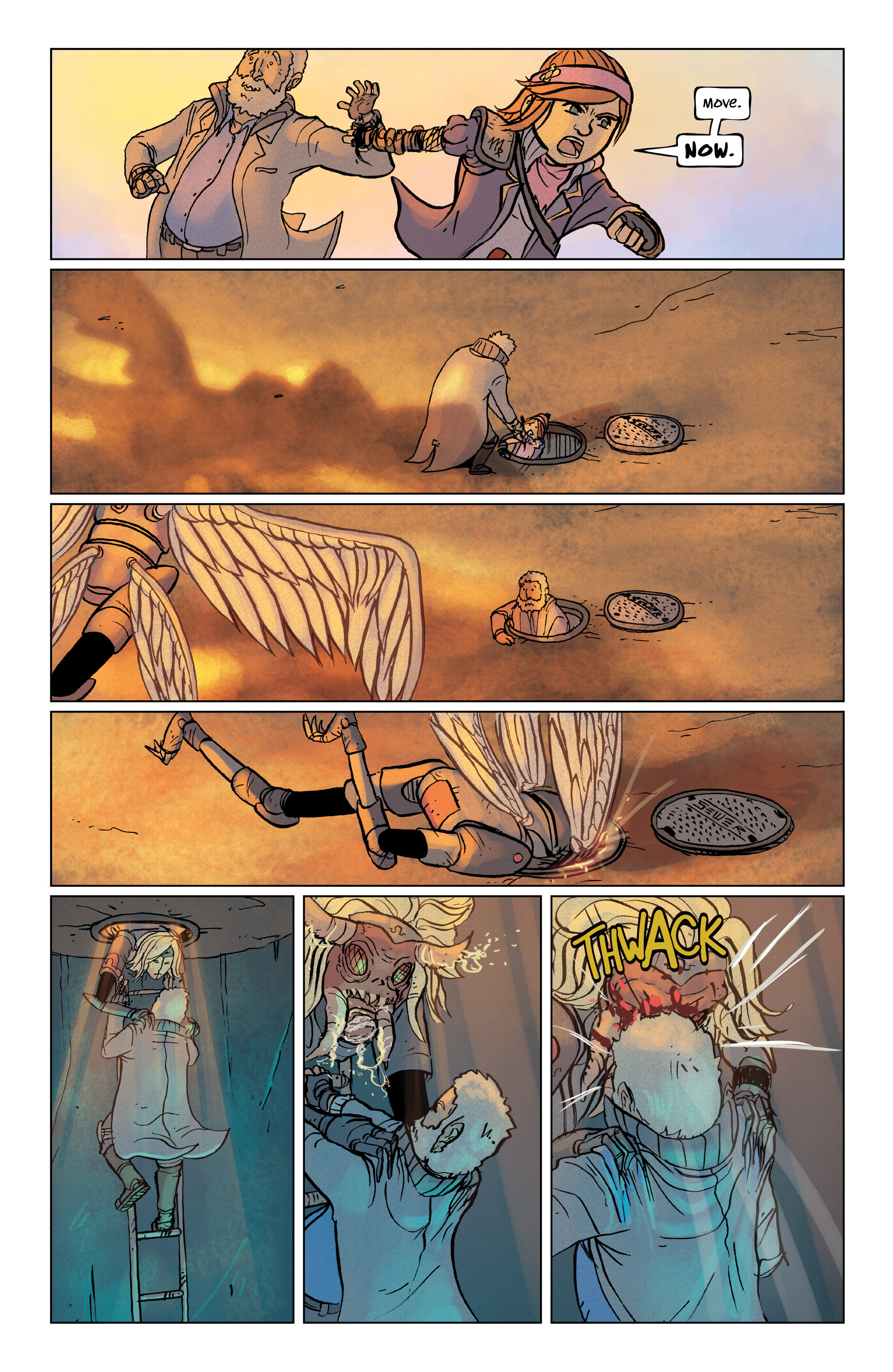 Read online Exodus: The Life After comic -  Issue #1 - 6