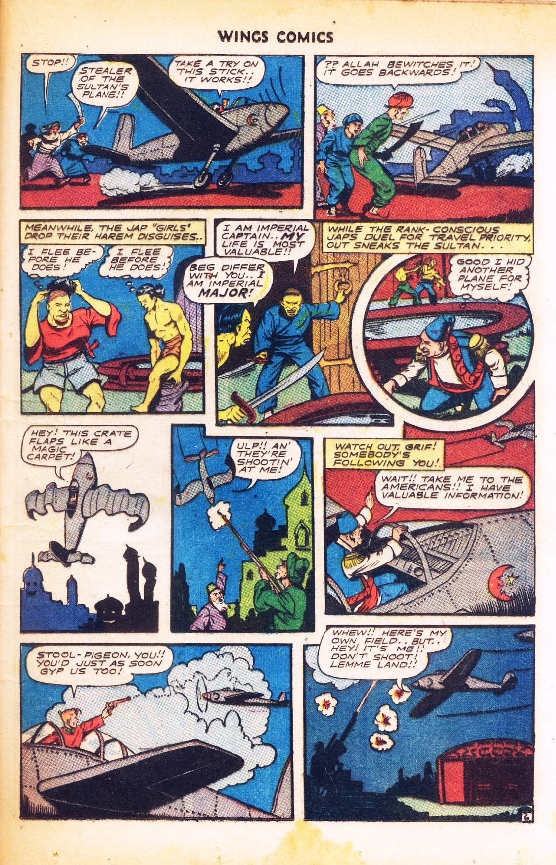 Read online Wings Comics comic -  Issue #66 - 33