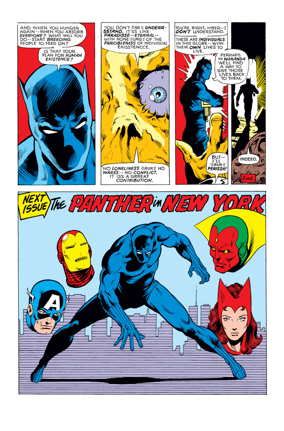 Read online Black Panther (1977) comic -  Issue #13 - 17