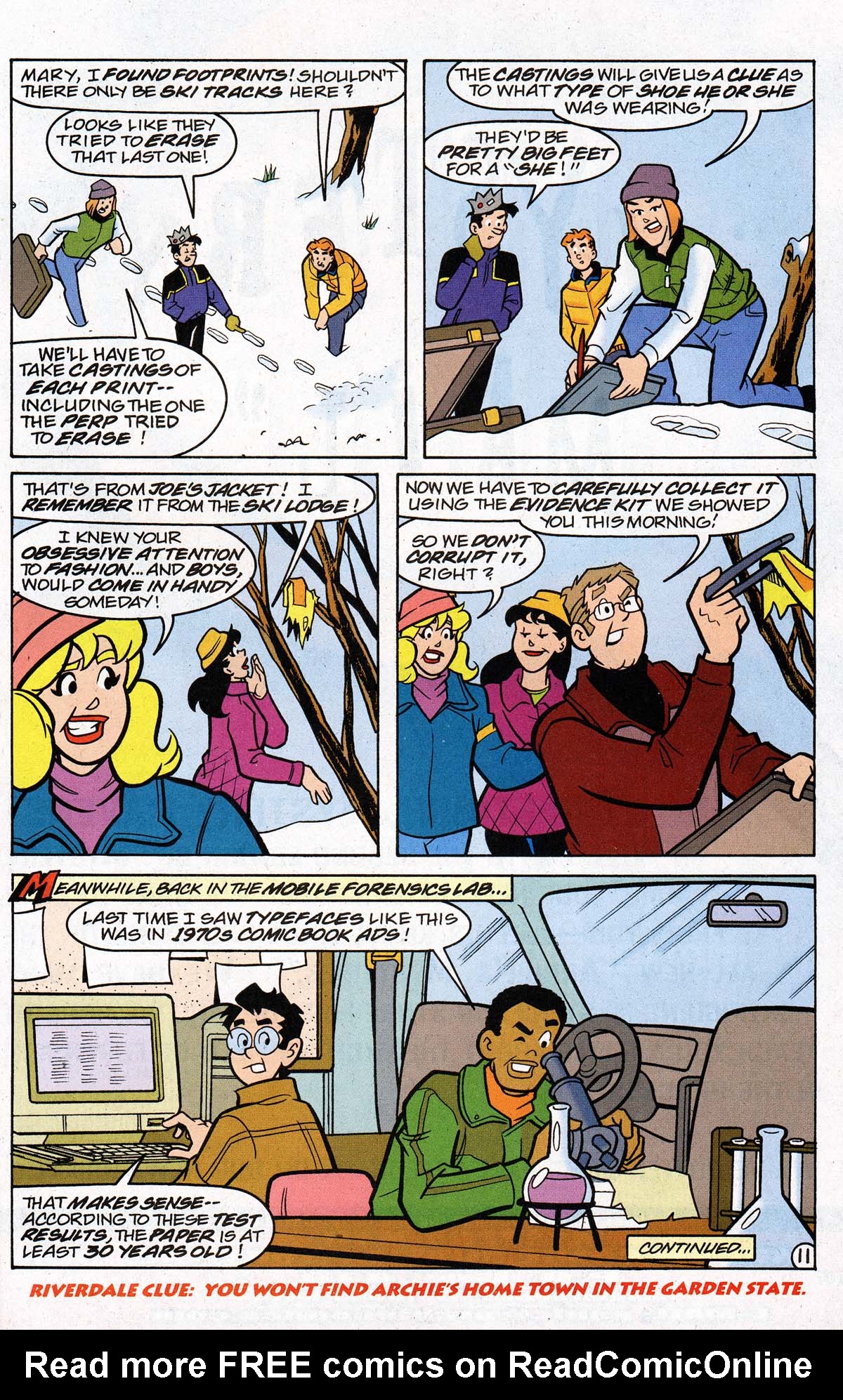 Read online Archie's Weird Mysteries comic -  Issue #26 - 14