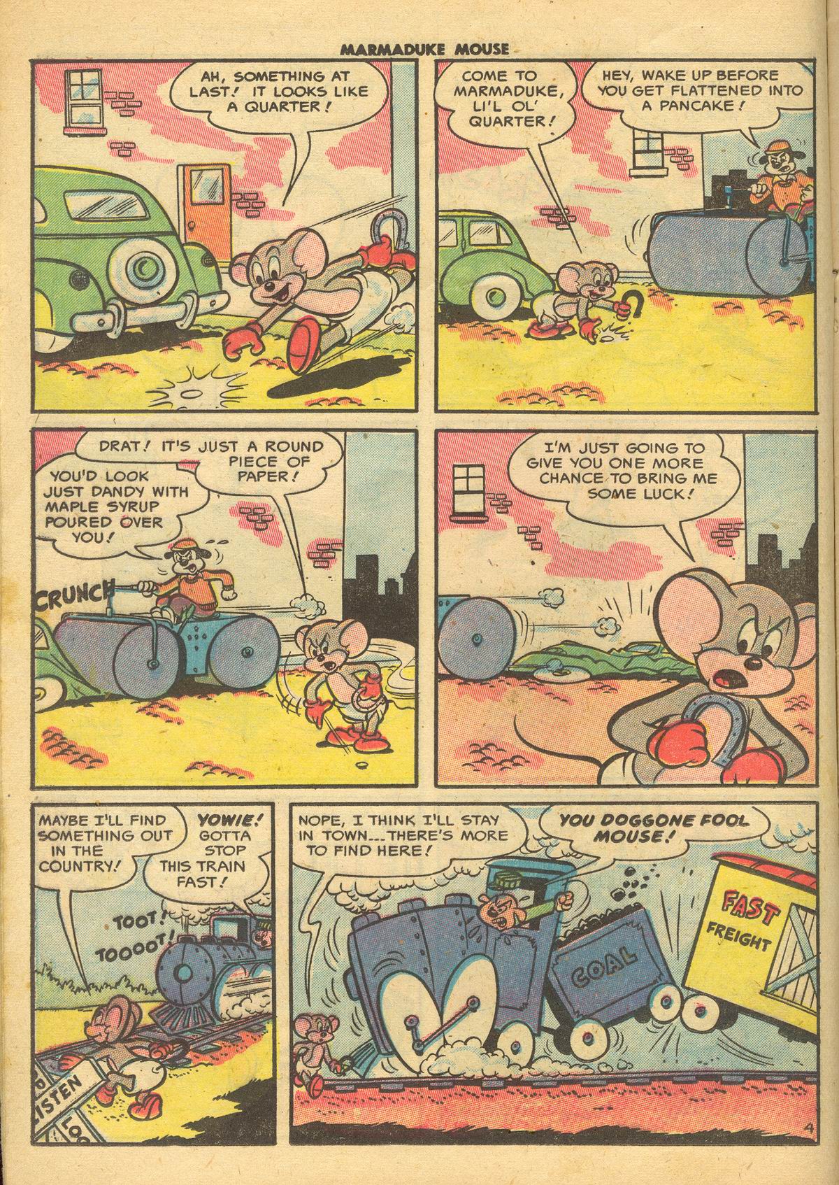 Read online Marmaduke Mouse comic -  Issue #65 - 12