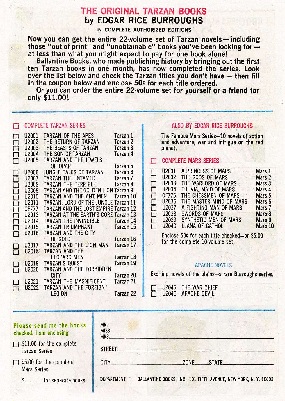 Read online Tarzan (1962) comic -  Issue #147 - 29