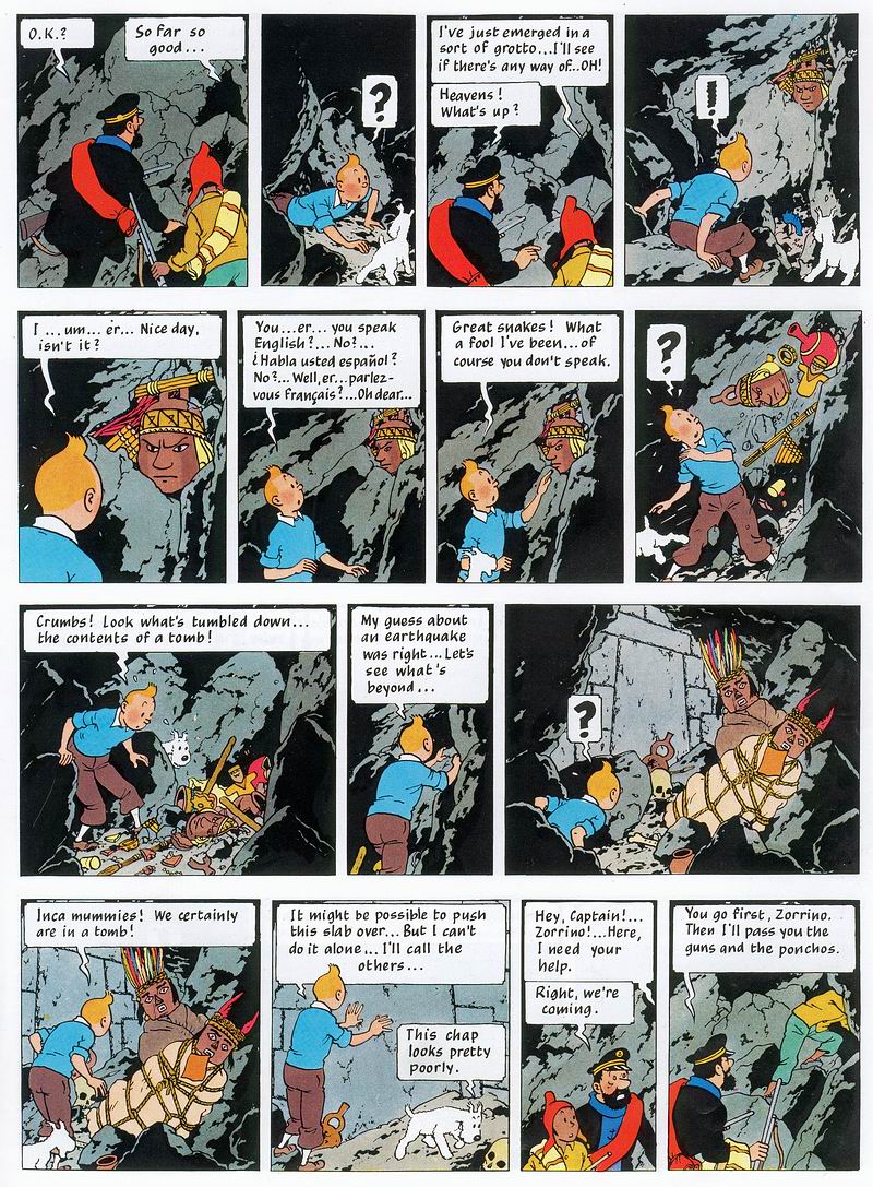 Read online The Adventures of Tintin comic -  Issue #14 - 46