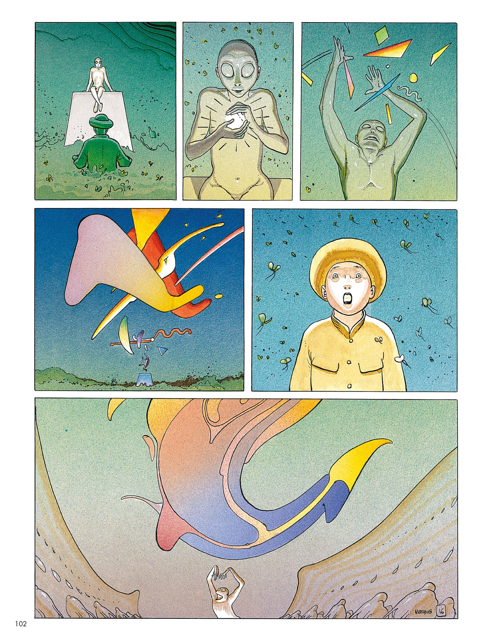 Read online Moebius Library comic -  Issue # TPB 3 - 90
