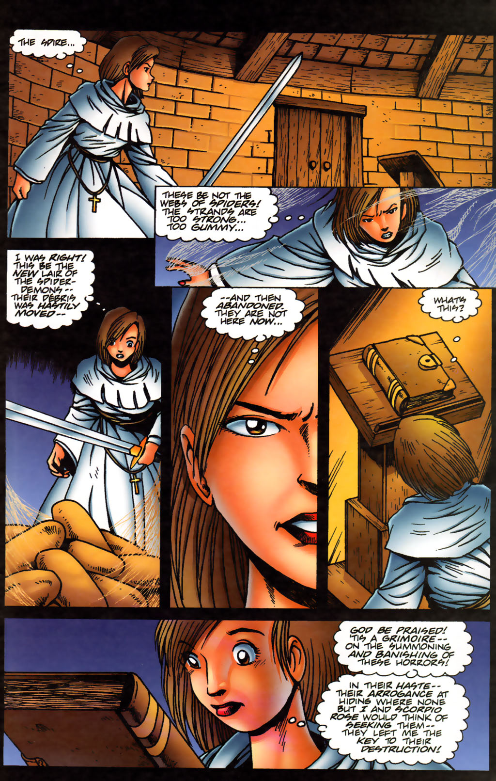 Read online Warrior Nun Areala: Scorpio Rose comic -  Issue #2 - 21