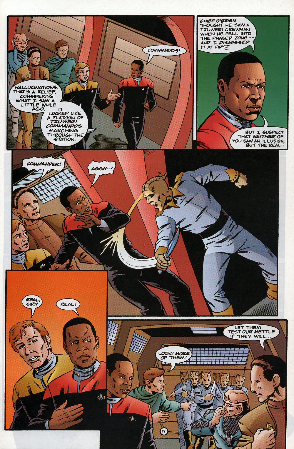 Read online Star Trek: Deep Space Nine (1993) comic -  Issue #21 - 21