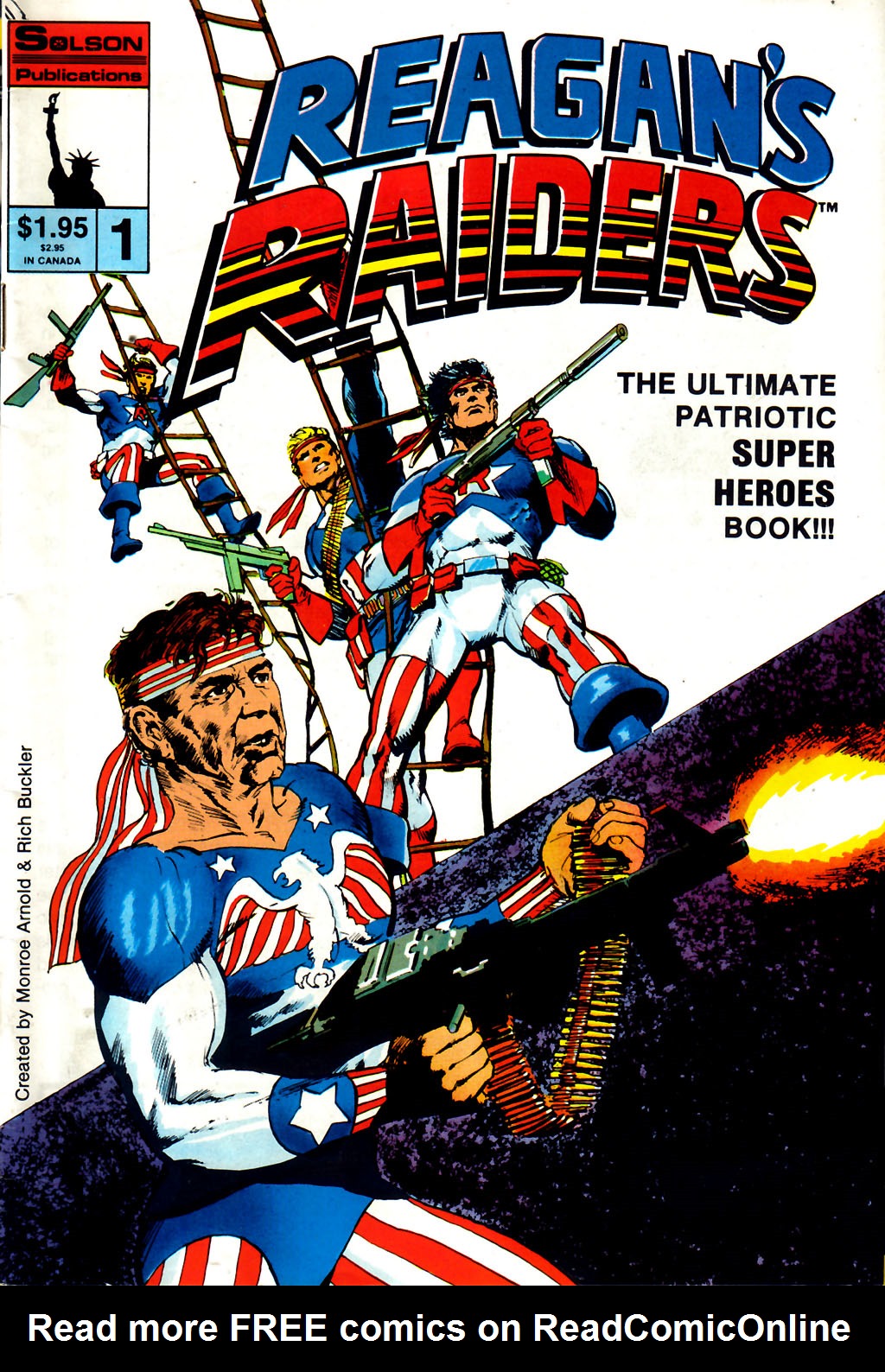 Read online Reagan's Raiders comic -  Issue #1 - 1