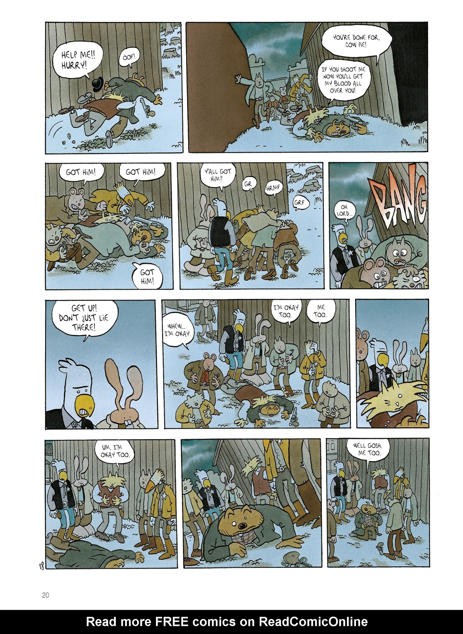 Read online The Spiffy Adventures of McConey comic -  Issue #1 - 20