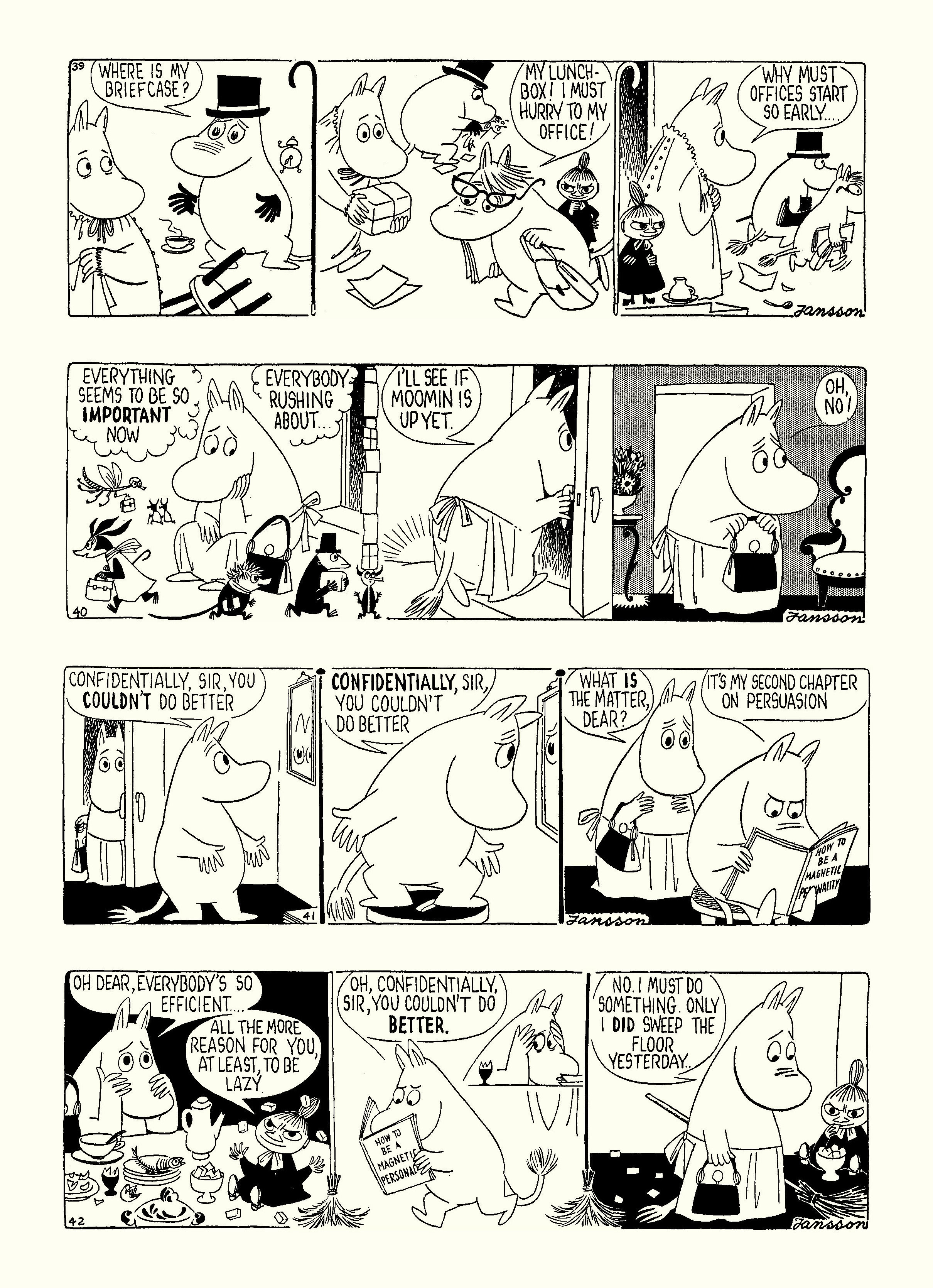 Read online Moomin: The Complete Tove Jansson Comic Strip comic -  Issue # TPB 4 - 47