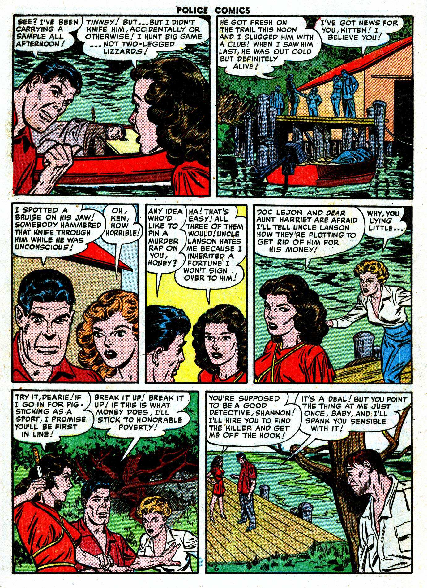 Read online Police Comics comic -  Issue #111 - 7