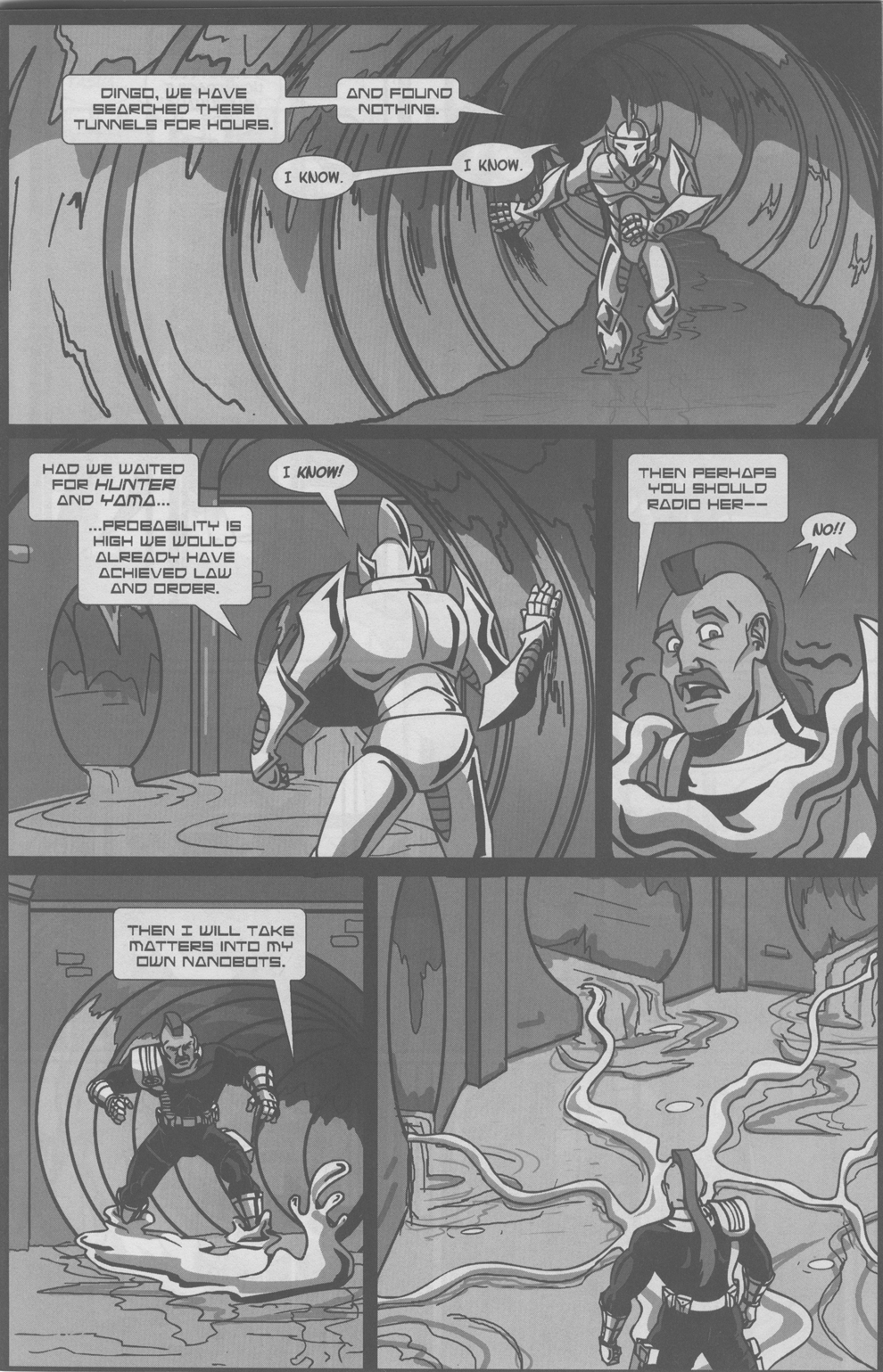 Read online Gargoyles: Bad Guys comic -  Issue #4 - 9