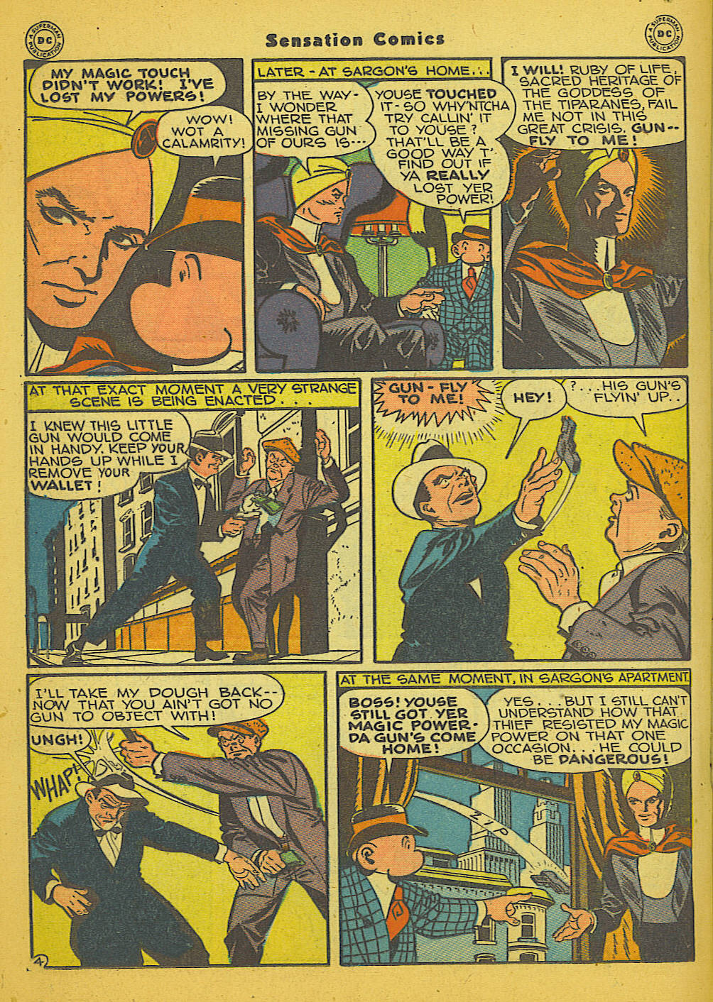 Read online Sensation (Mystery) Comics comic -  Issue #66 - 28