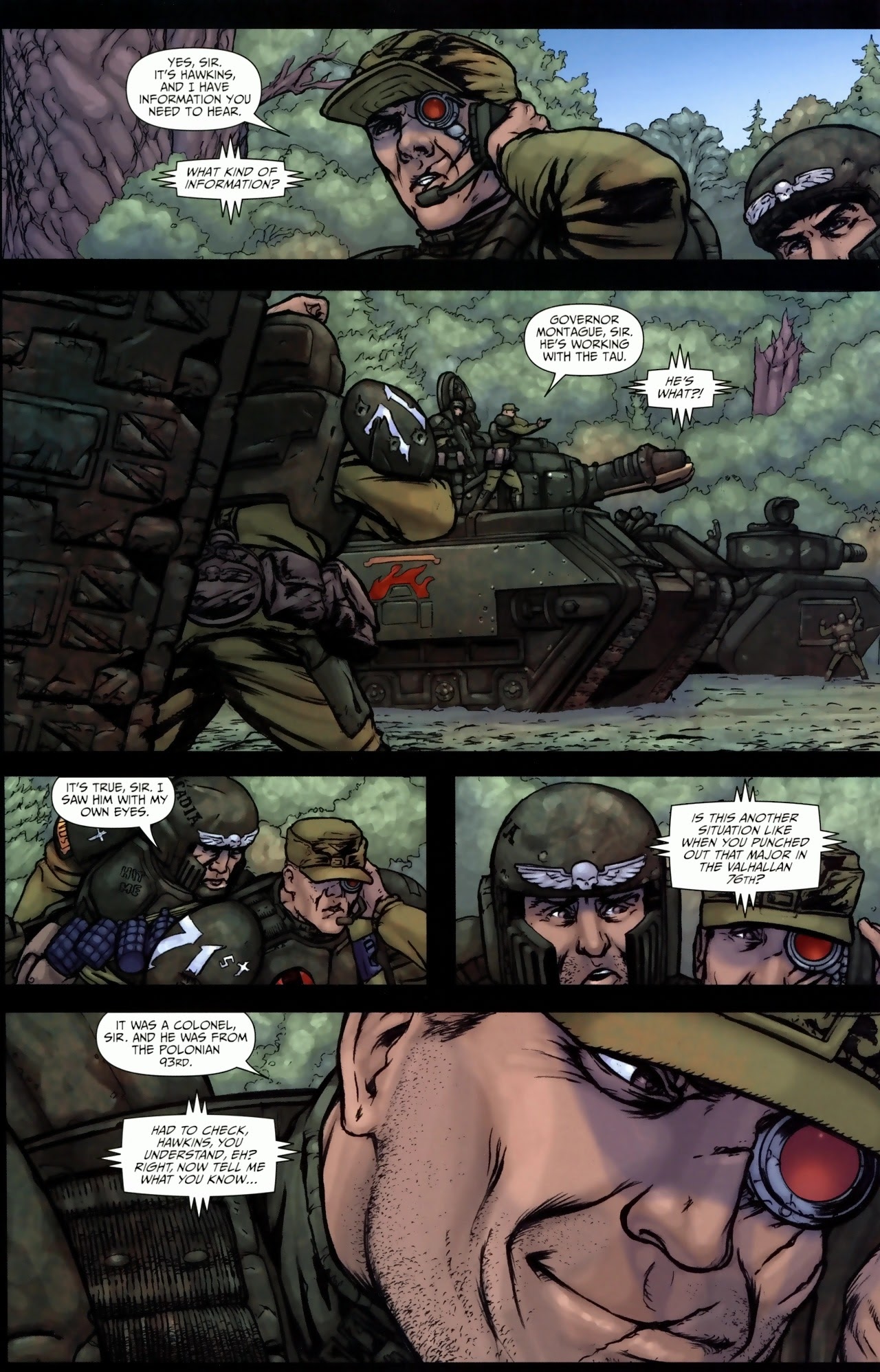 Read online Warhammer 40,000: Fire & Honour comic -  Issue #3 - 11